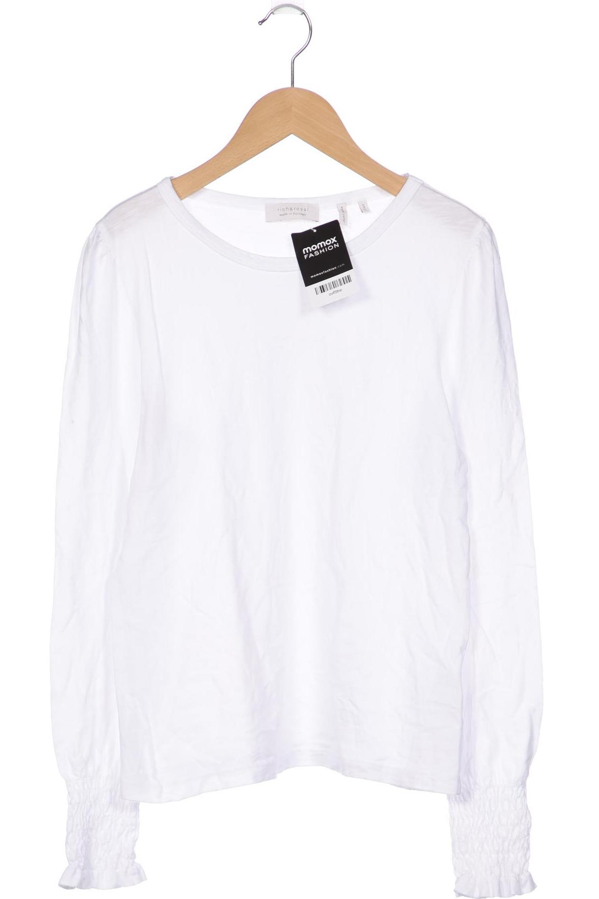 

Rich & Royal Damen Langarmshirt, weiß, Gr. 36