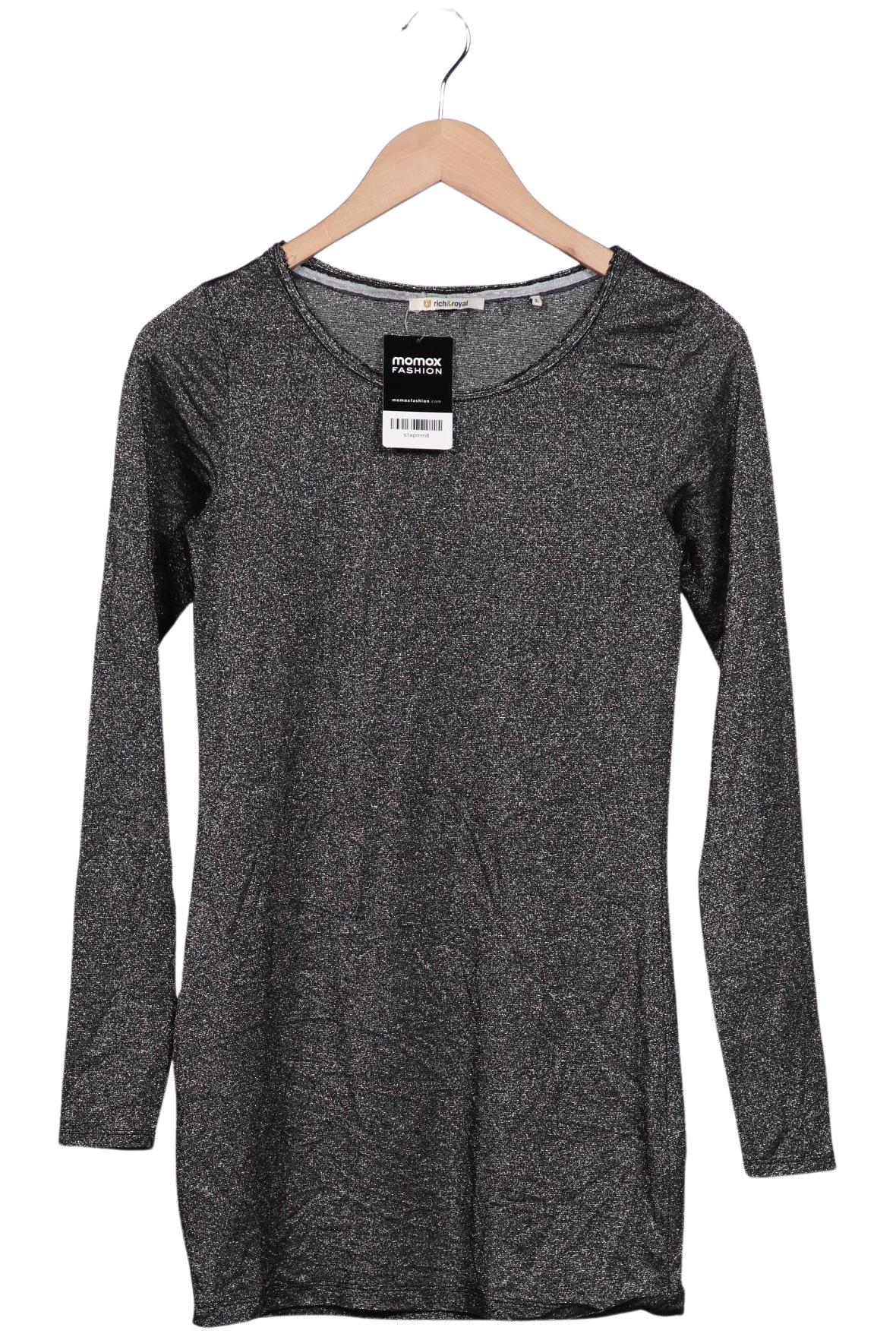 

Rich & Royal Damen Langarmshirt, grau, Gr. 36