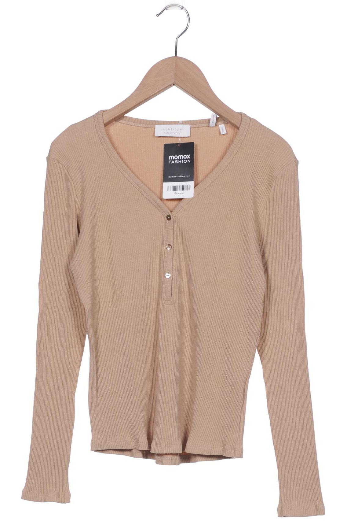 

Rich & Royal Damen Langarmshirt, beige, Gr. 36