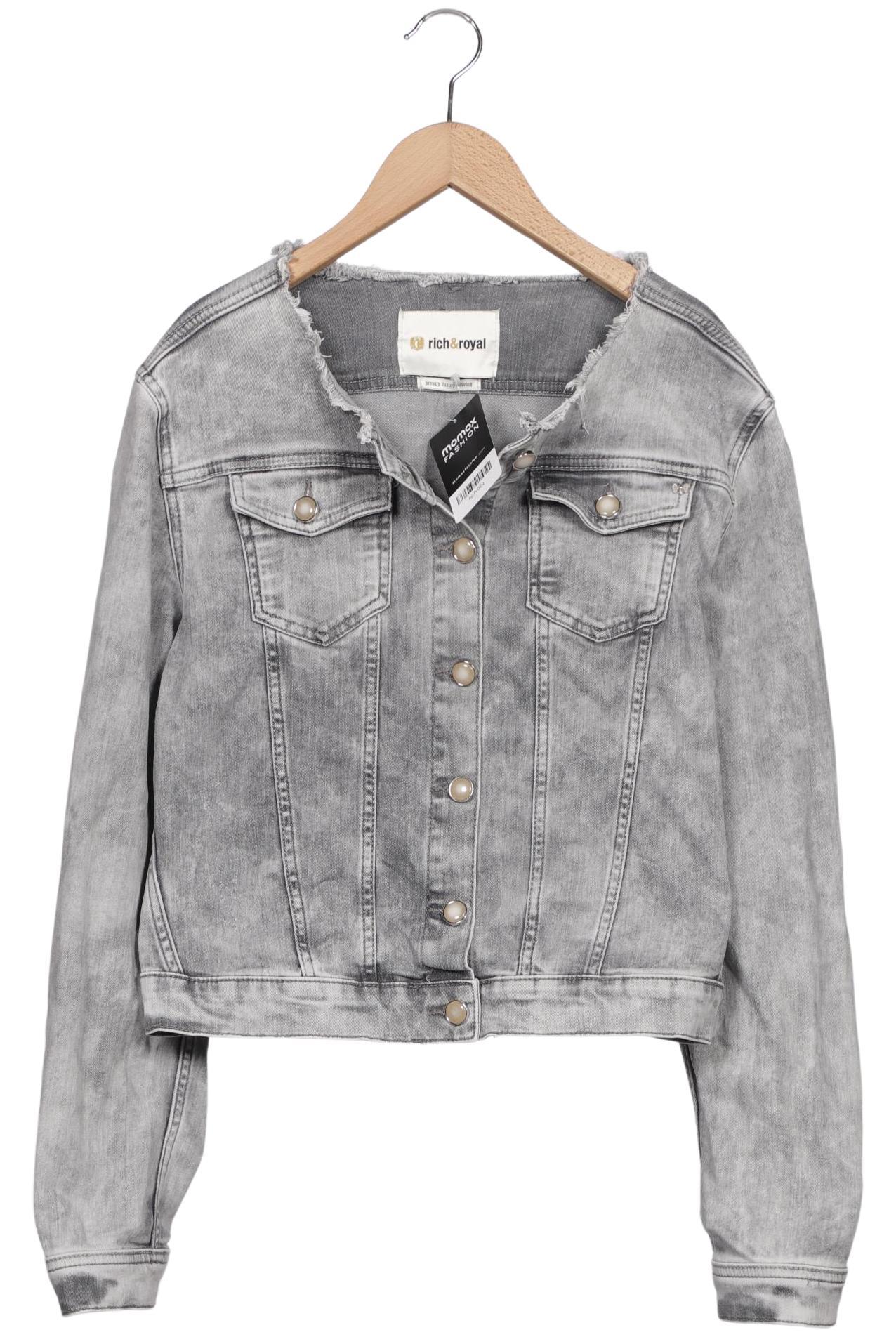 

Rich & Royal Damen Jacke, grau, Gr. 40