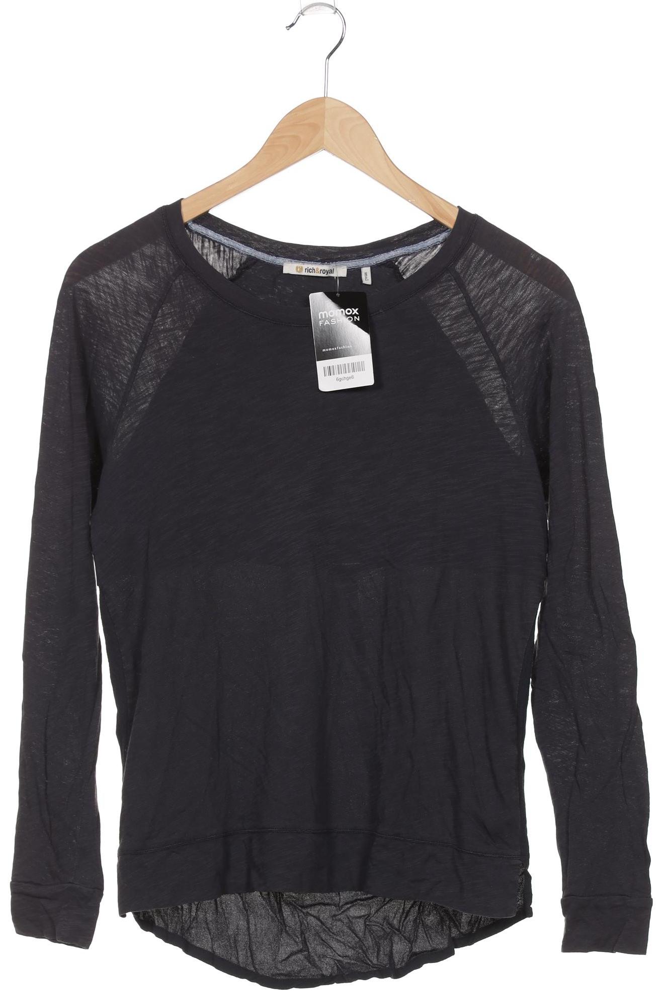 

Rich & Royal Damen Langarmshirt, marineblau, Gr. 36