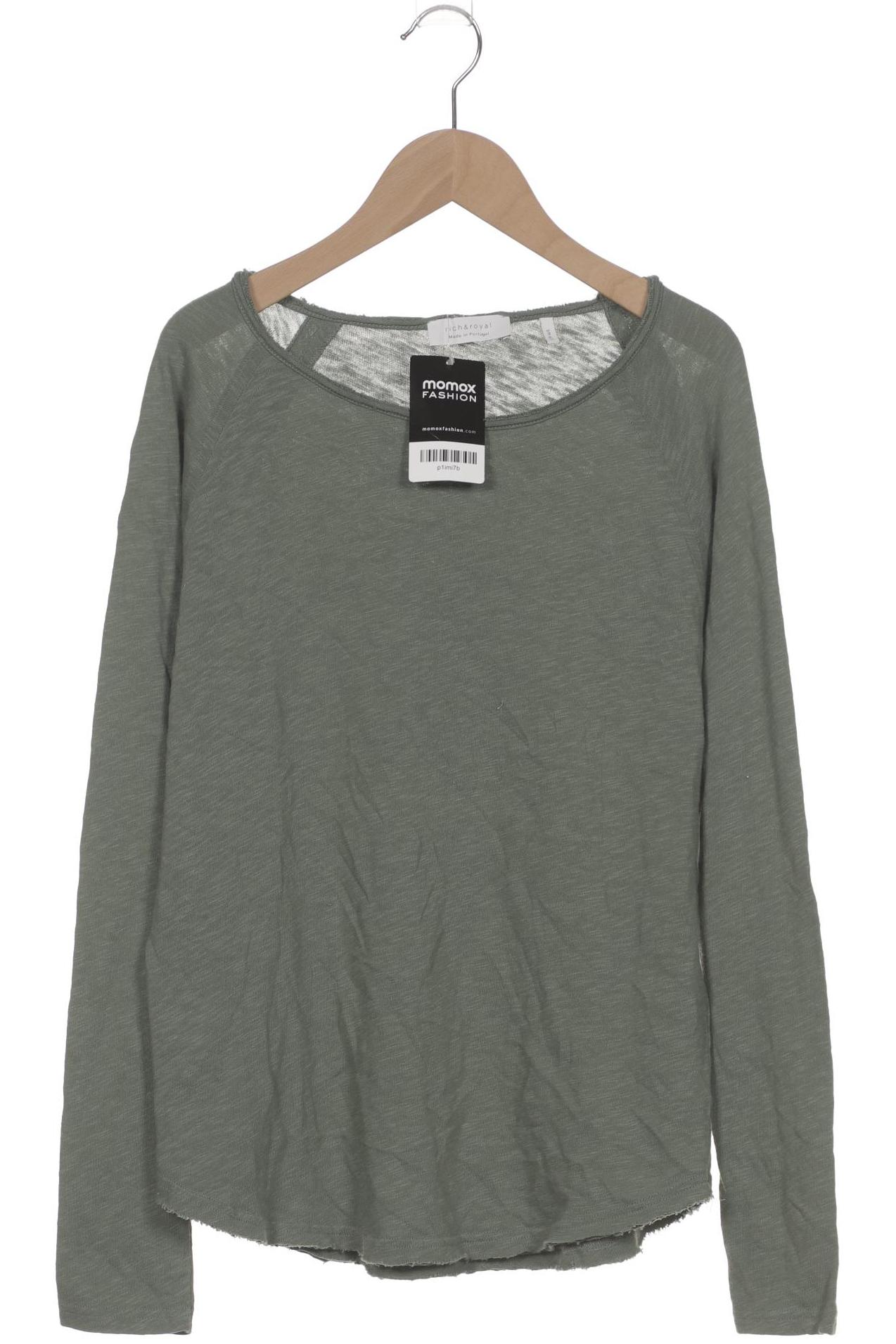 

Rich & Royal Damen Langarmshirt, grün, Gr. 36