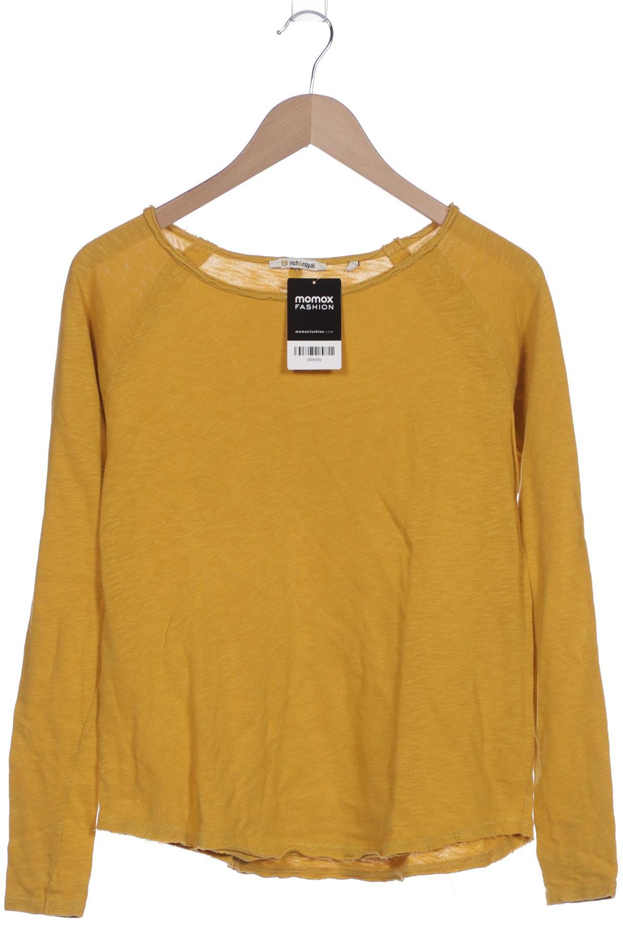 

Rich & Royal Damen Langarmshirt, gelb, Gr. 34