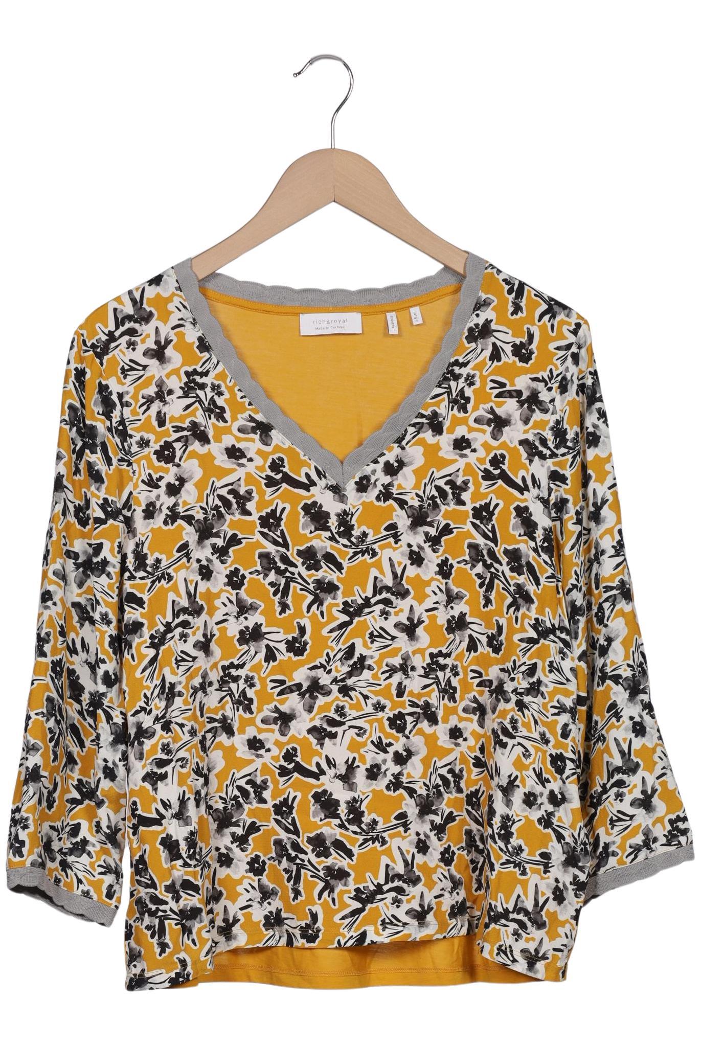 

Rich & Royal Damen Langarmshirt, gelb, Gr. 42