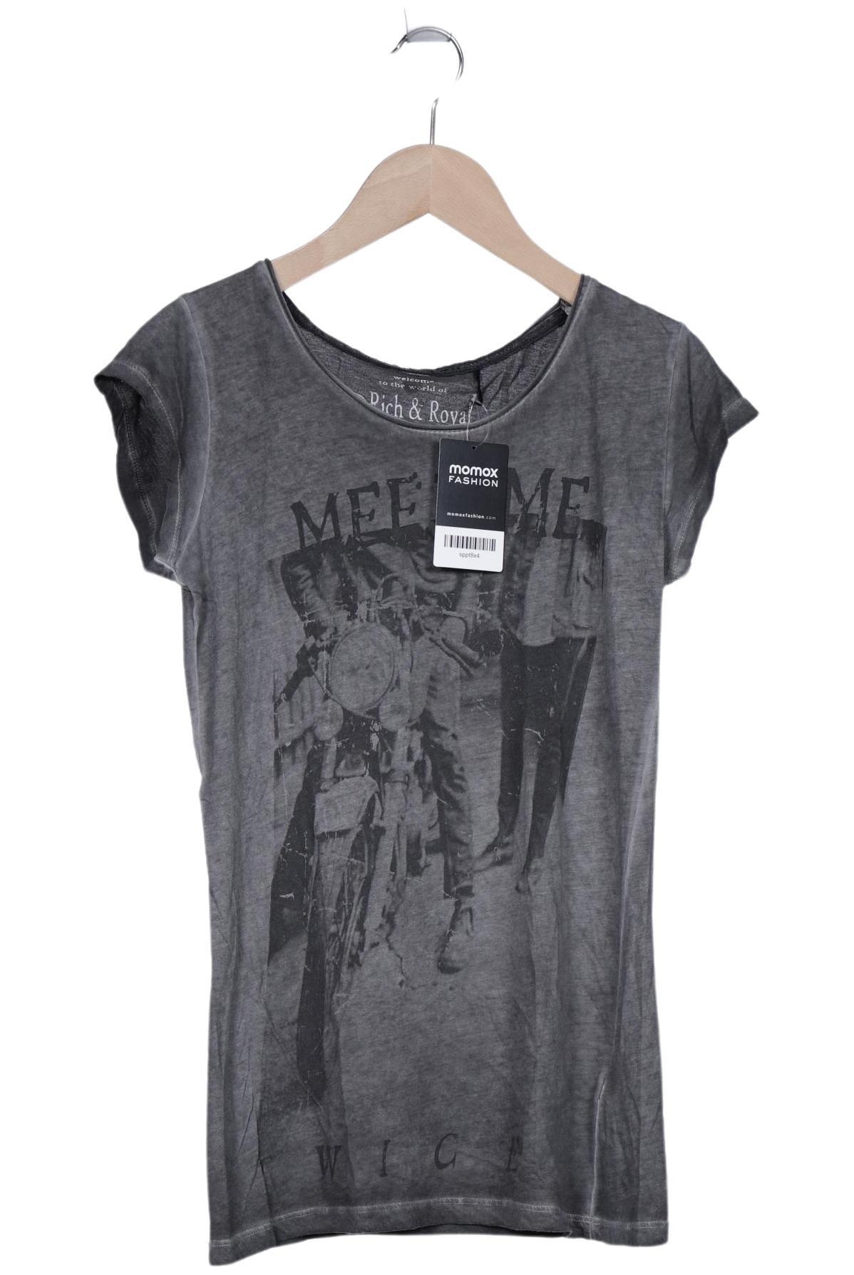 

Rich & Royal Damen T-Shirt, grau, Gr. 34