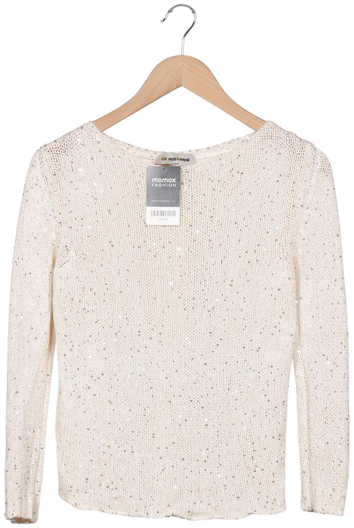 

Rich & Royal Damen Pullover, cremeweiß, Gr. 34