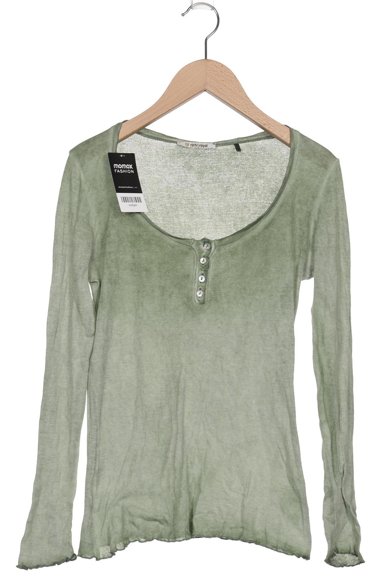 

Rich & Royal Damen Langarmshirt, türkis, Gr. 36