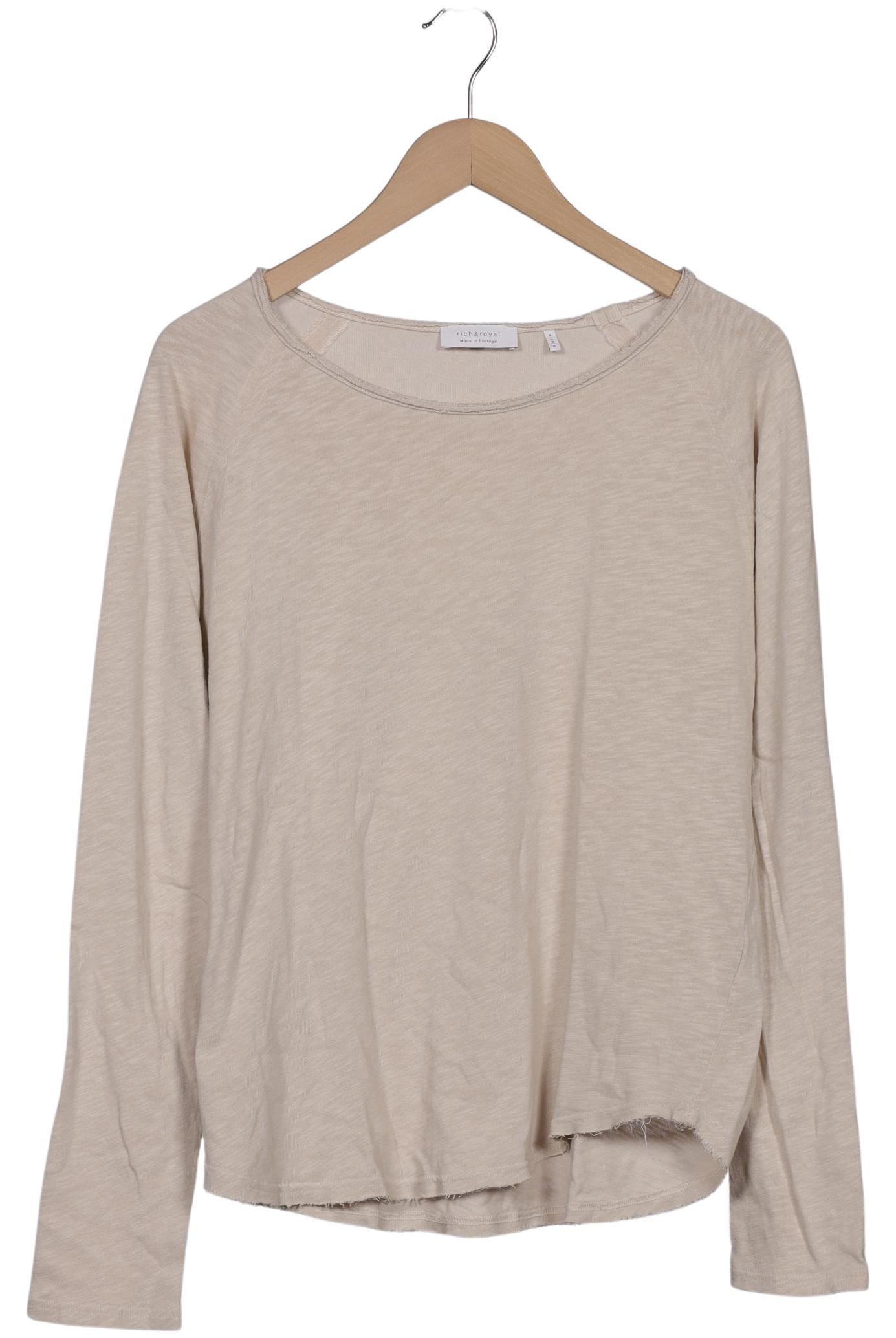 

Rich & Royal Damen Langarmshirt, beige, Gr. 44