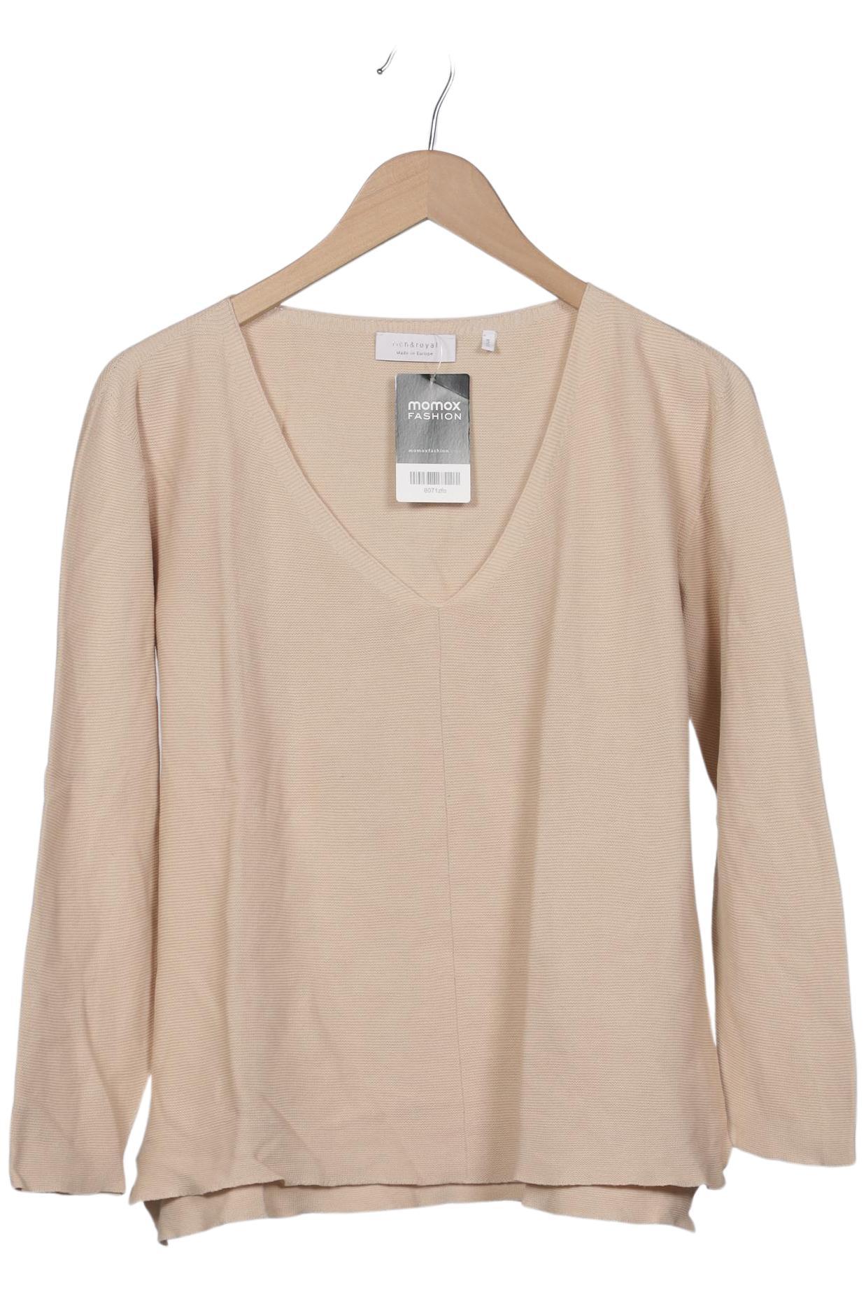 

Rich & Royal Damen Pullover, beige, Gr. 36