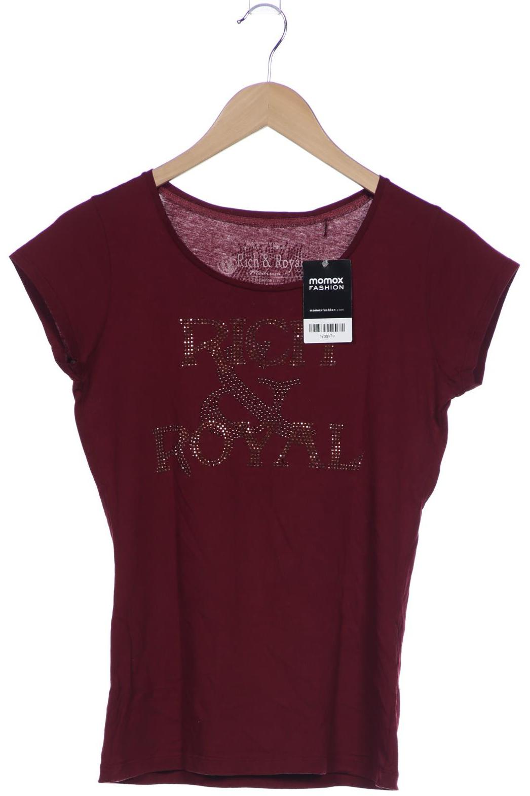 

Rich & Royal Damen T-Shirt, bordeaux, Gr. 38