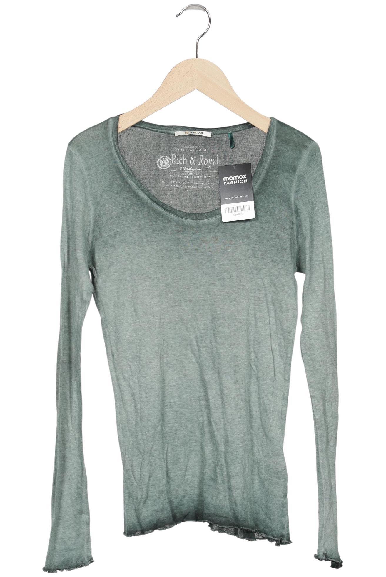 

Rich & Royal Damen Langarmshirt, grün, Gr. 38