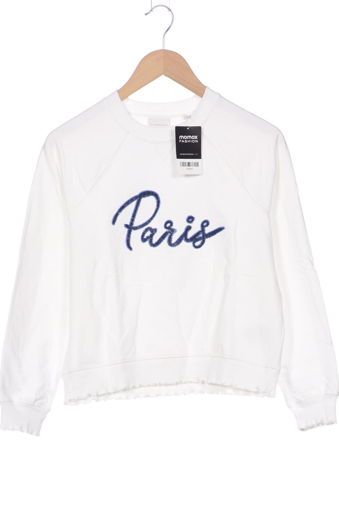 

Rich & Royal Damen Sweatshirt, weiß, Gr. 36