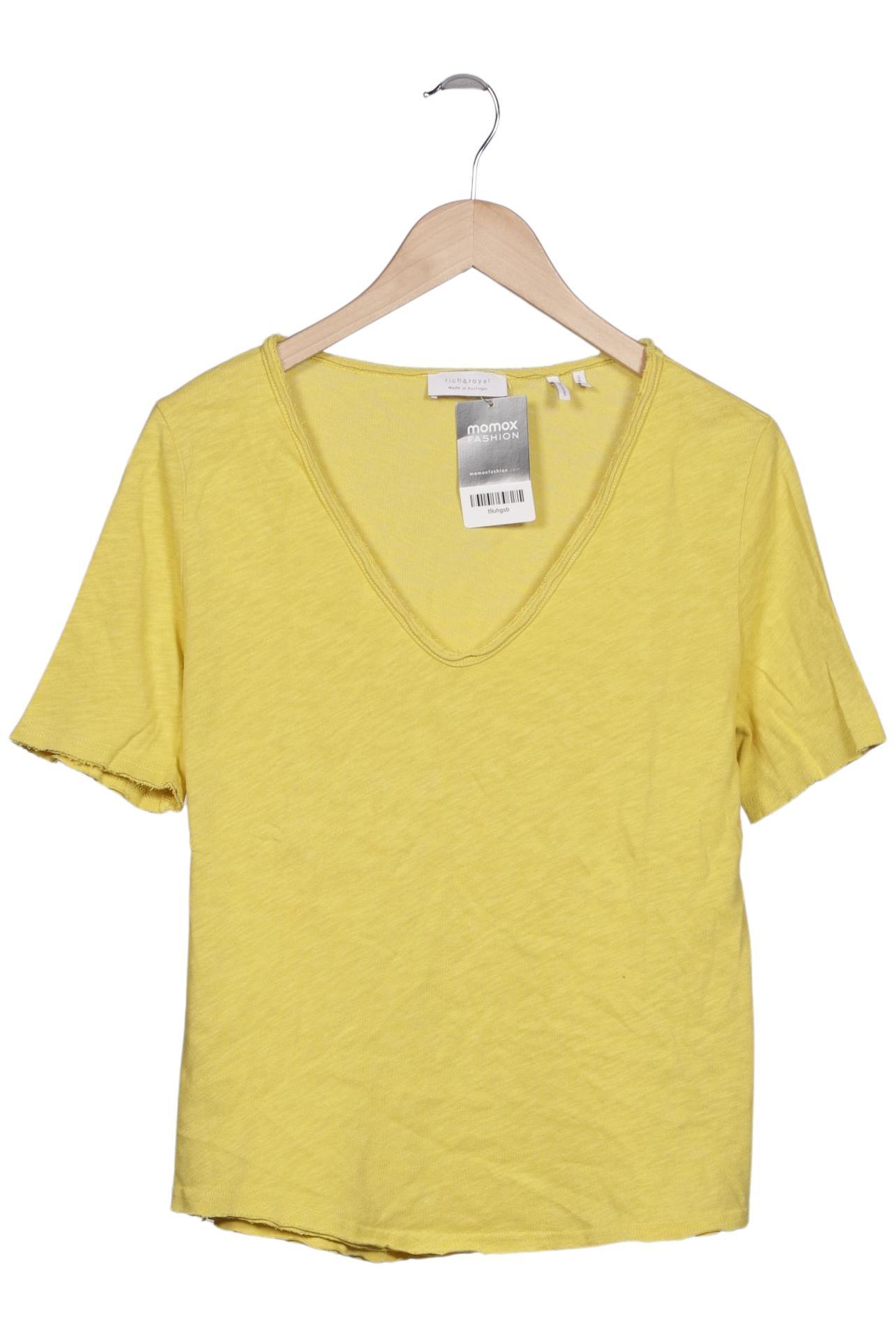 

Rich & Royal Damen T-Shirt, gelb, Gr. 38