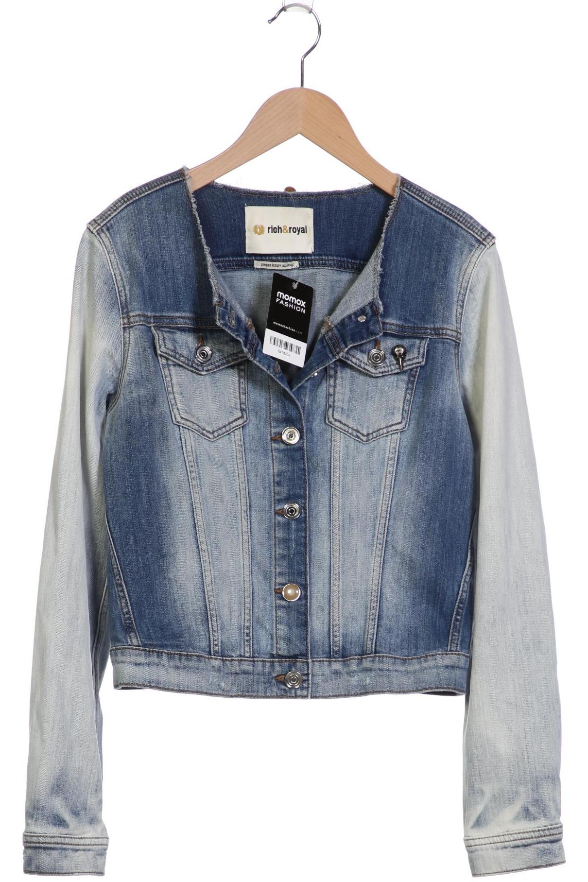

Rich & Royal Damen Jacke, blau, Gr. 38