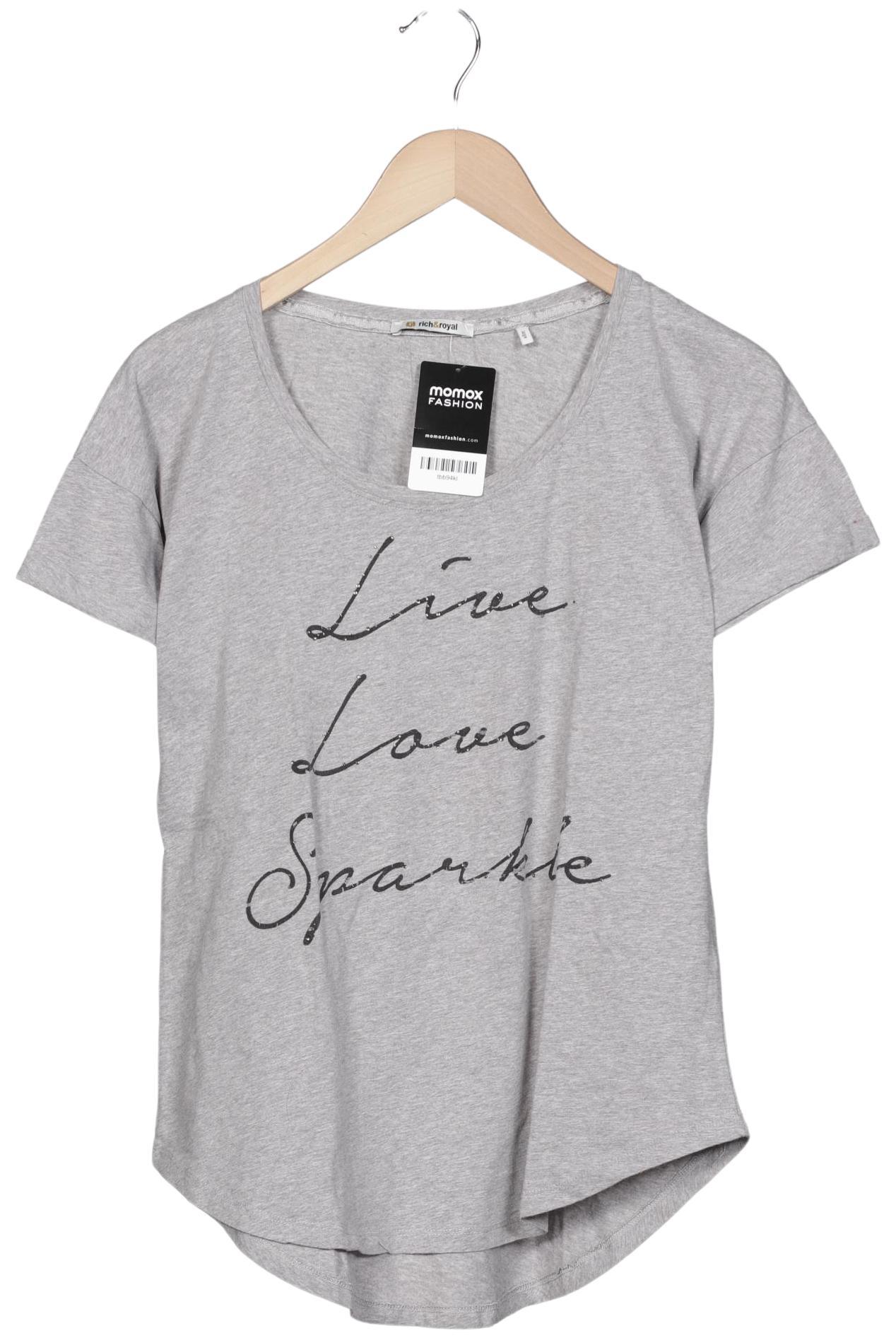 

Rich & Royal Damen T-Shirt, grau, Gr. 42