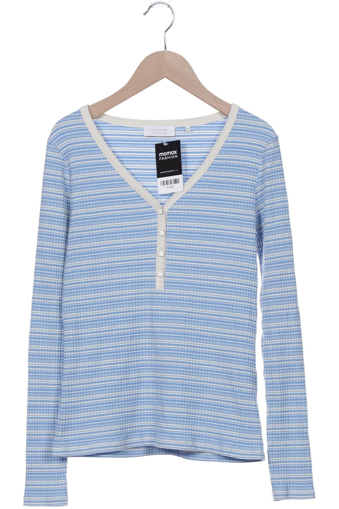 

Rich & Royal Damen Langarmshirt, blau, Gr. 36