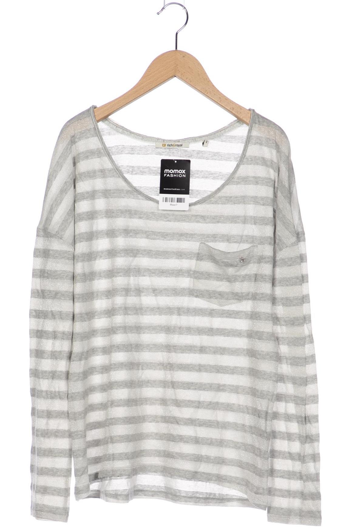

Rich & Royal Damen Langarmshirt, grau, Gr. 44
