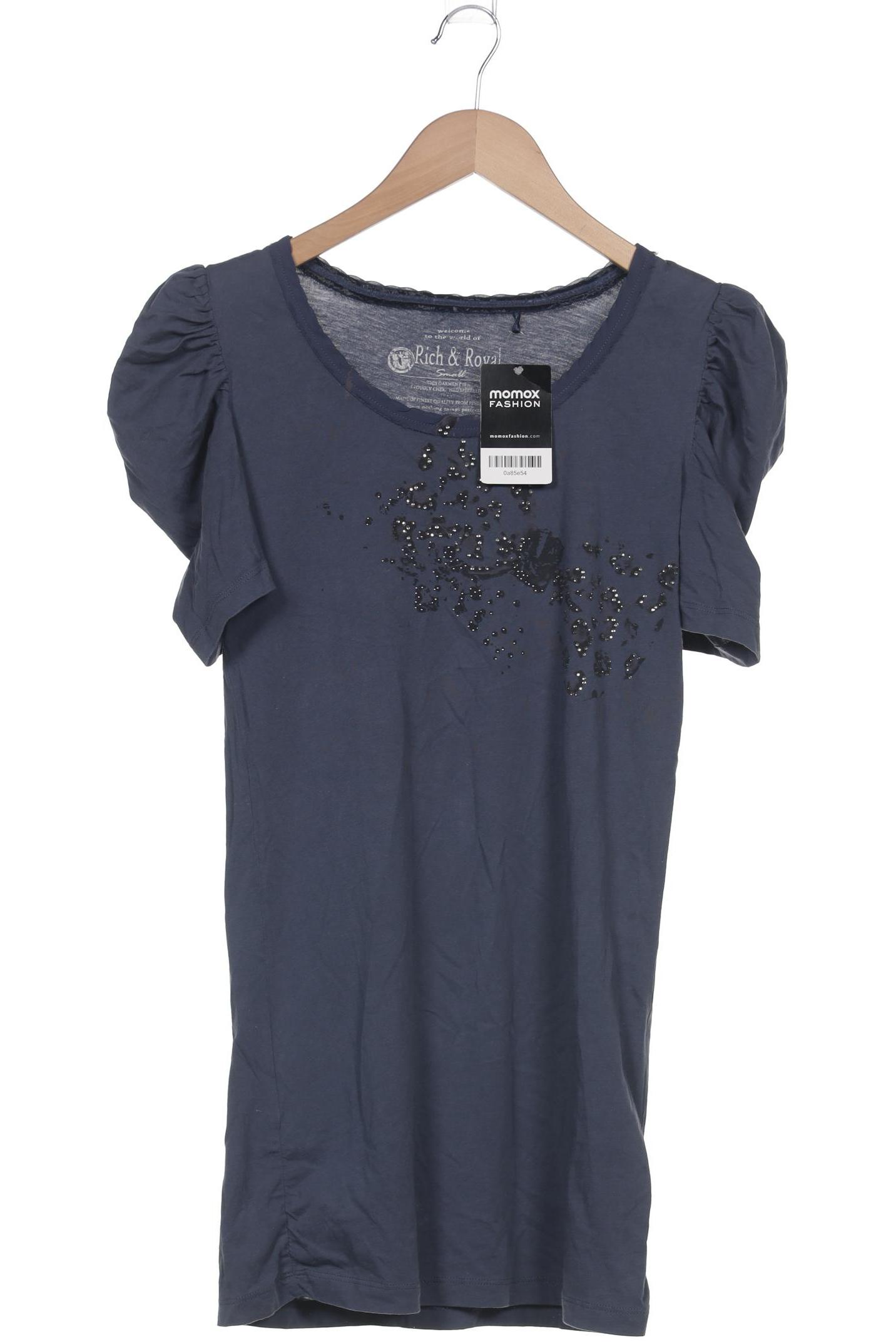 

Rich & Royal Damen T-Shirt, blau, Gr. 36