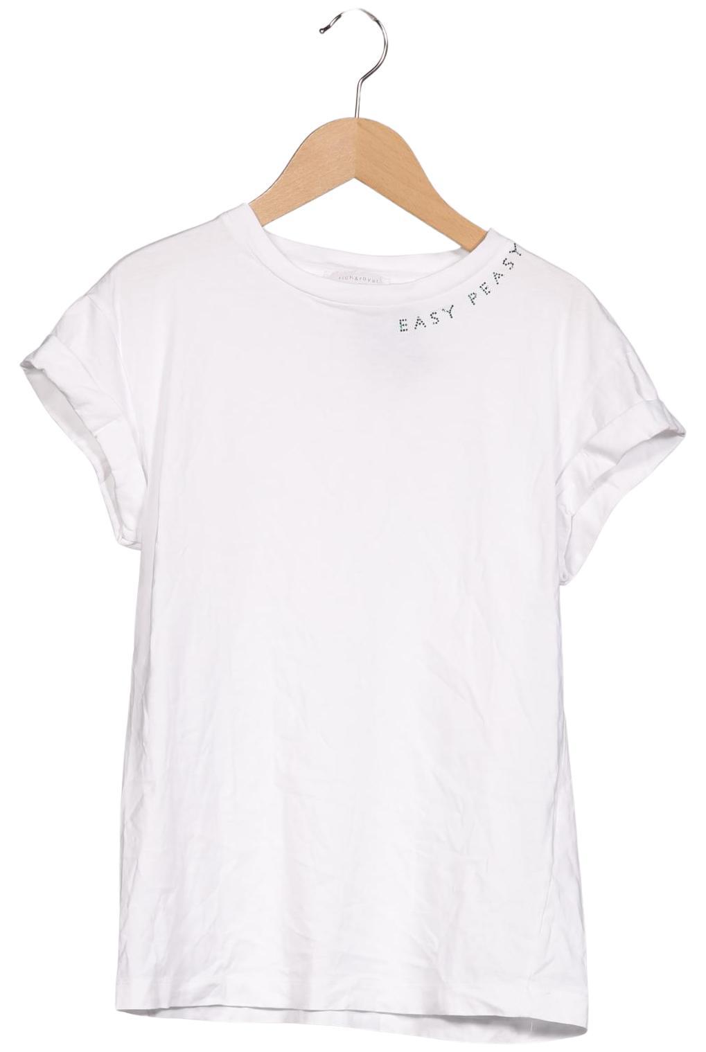 

Rich & Royal Damen T-Shirt, weiß, Gr. 34