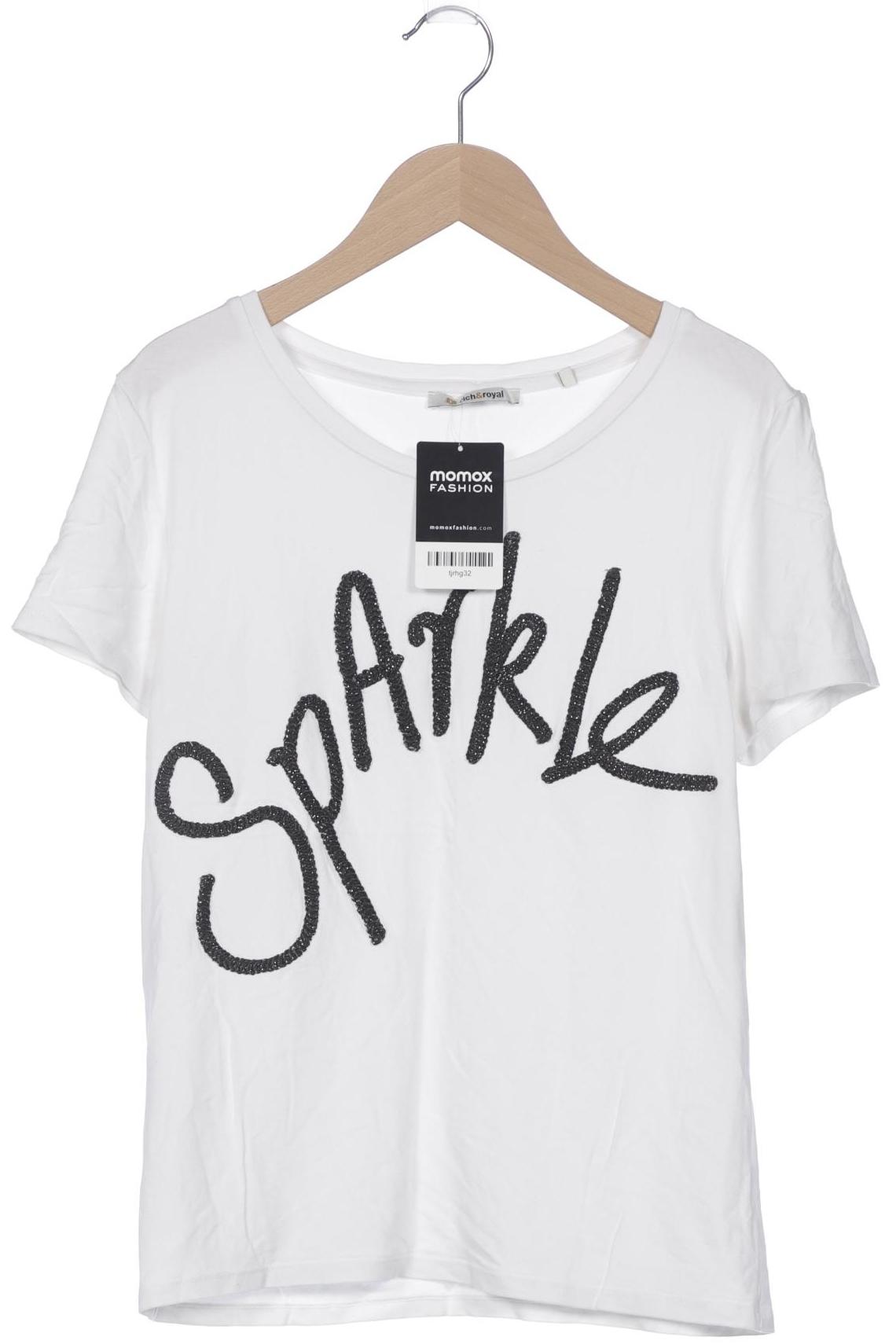 

Rich & Royal Damen T-Shirt, weiß, Gr. 36