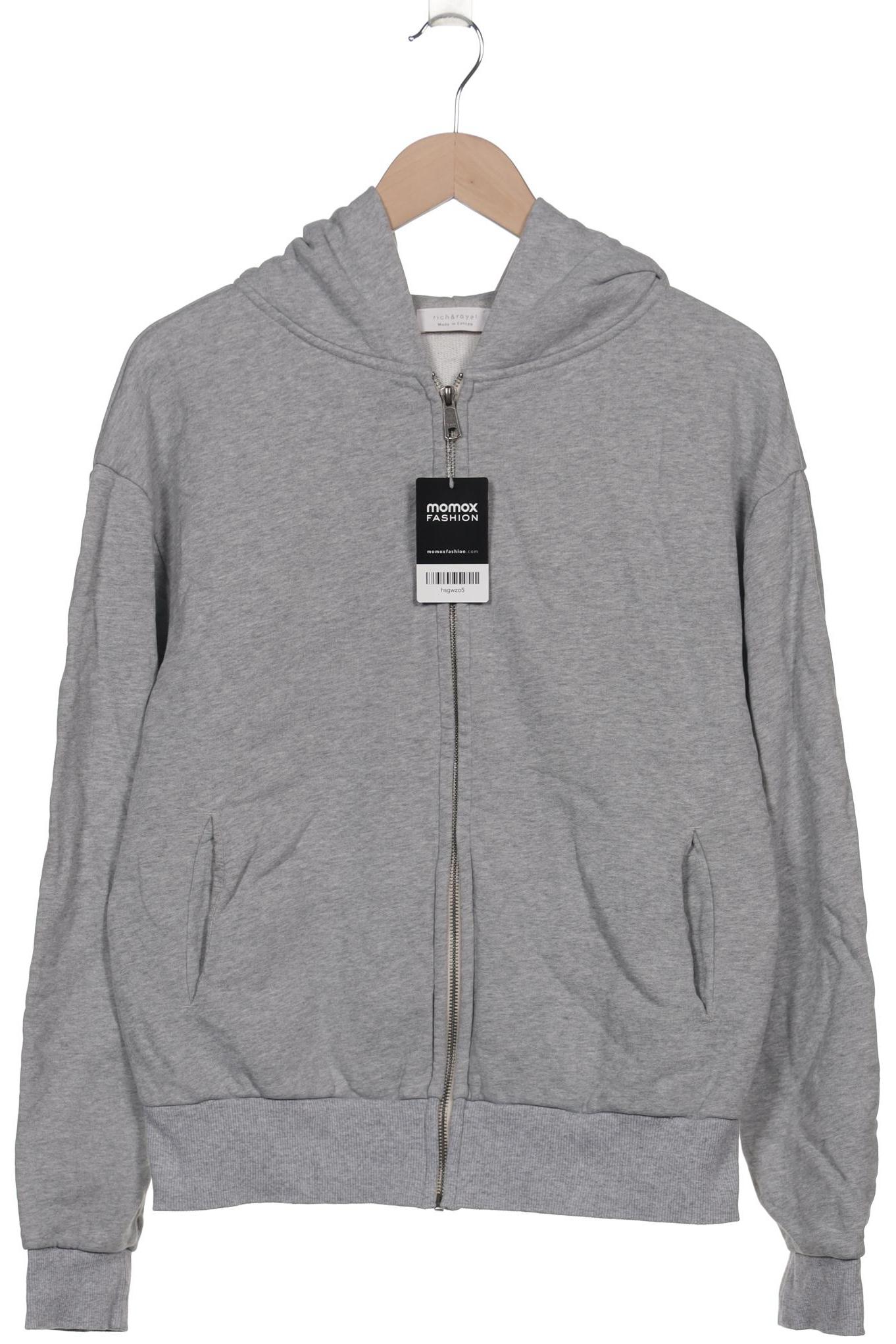 

Rich & Royal Damen Kapuzenpullover, grau, Gr. 36