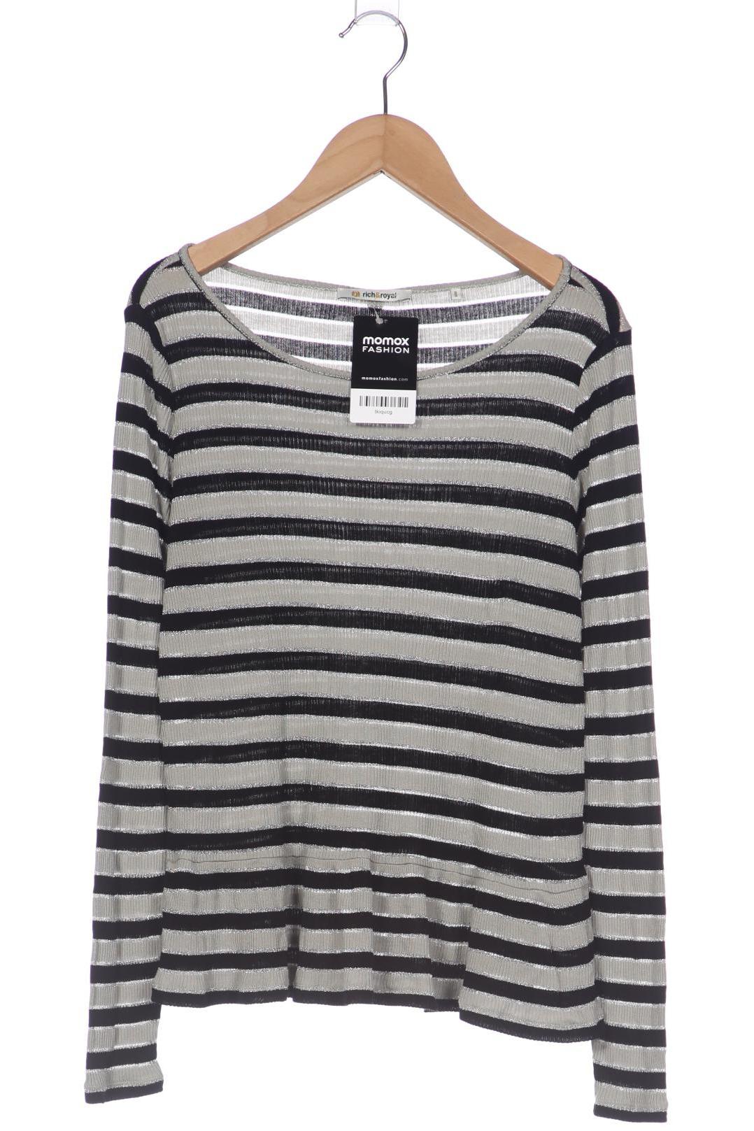 

Rich & Royal Damen Langarmshirt, grau, Gr. 38