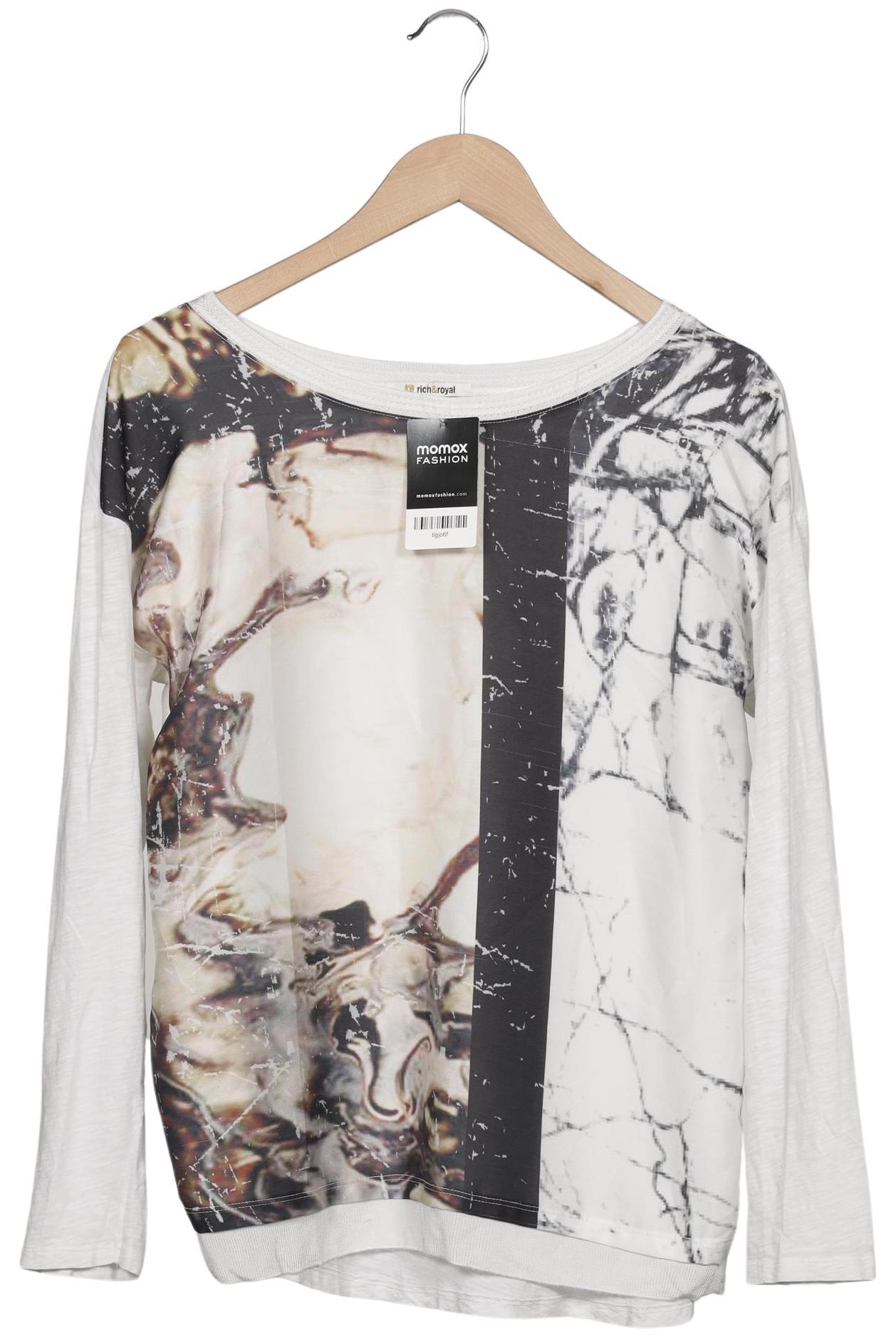 

Rich & Royal Damen Langarmshirt, cremeweiß, Gr. 38