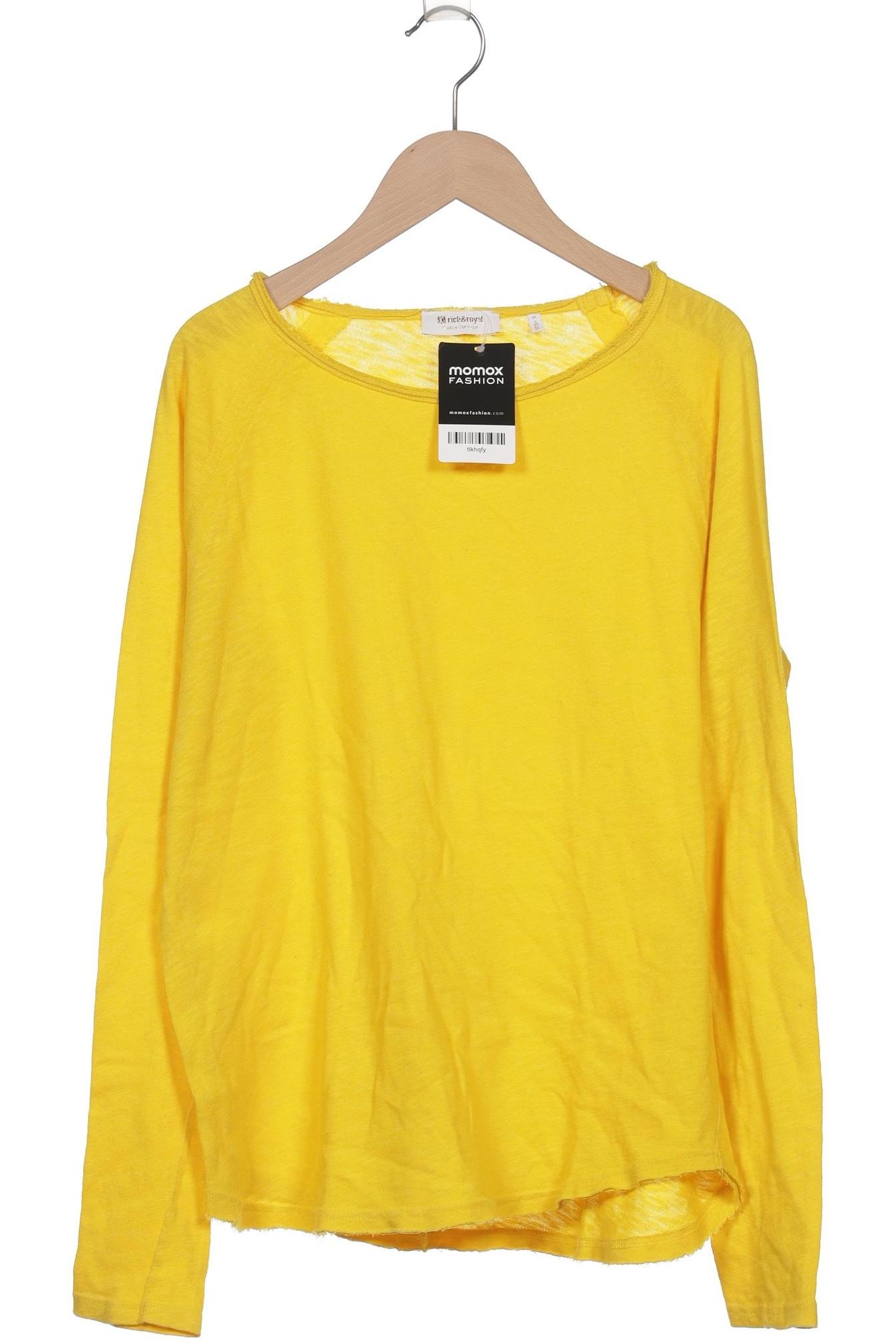 

Rich & Royal Damen Langarmshirt, gelb, Gr. 38