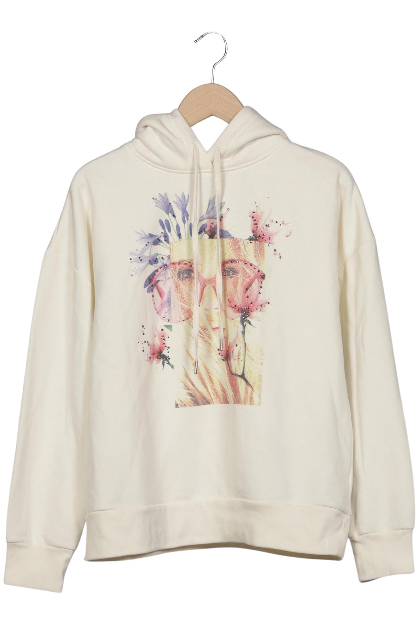 

Rich & Royal Damen Kapuzenpullover, cremeweiß, Gr. 42