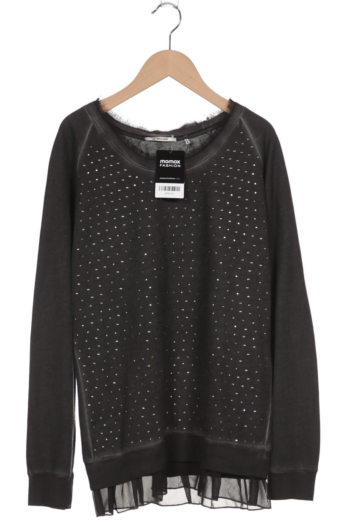 

Rich & Royal Damen Sweatshirt, grau, Gr. 38