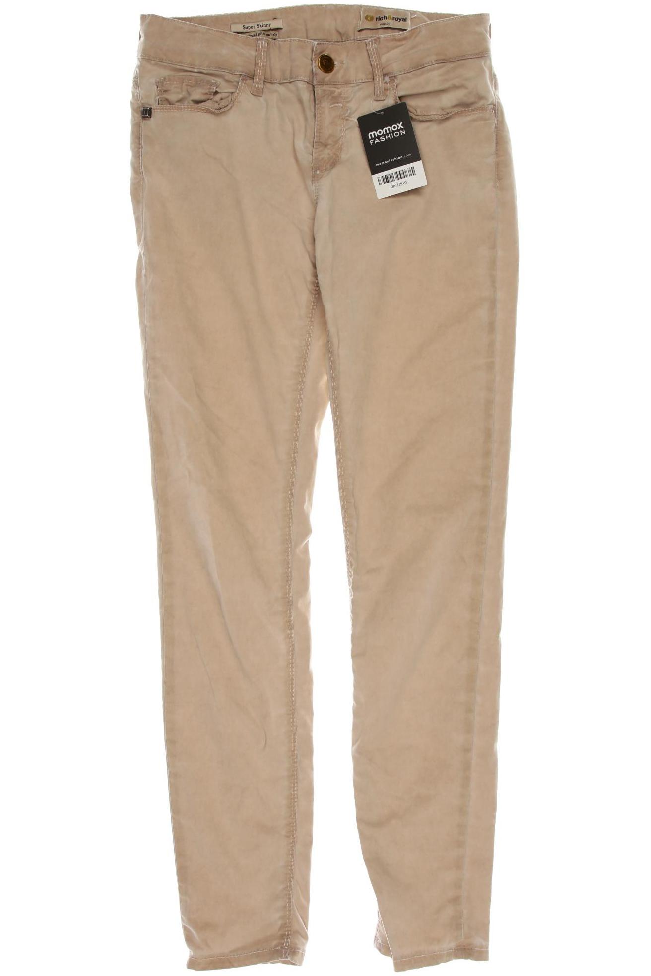 

Rich & Royal Damen Jeans, beige, Gr. 27