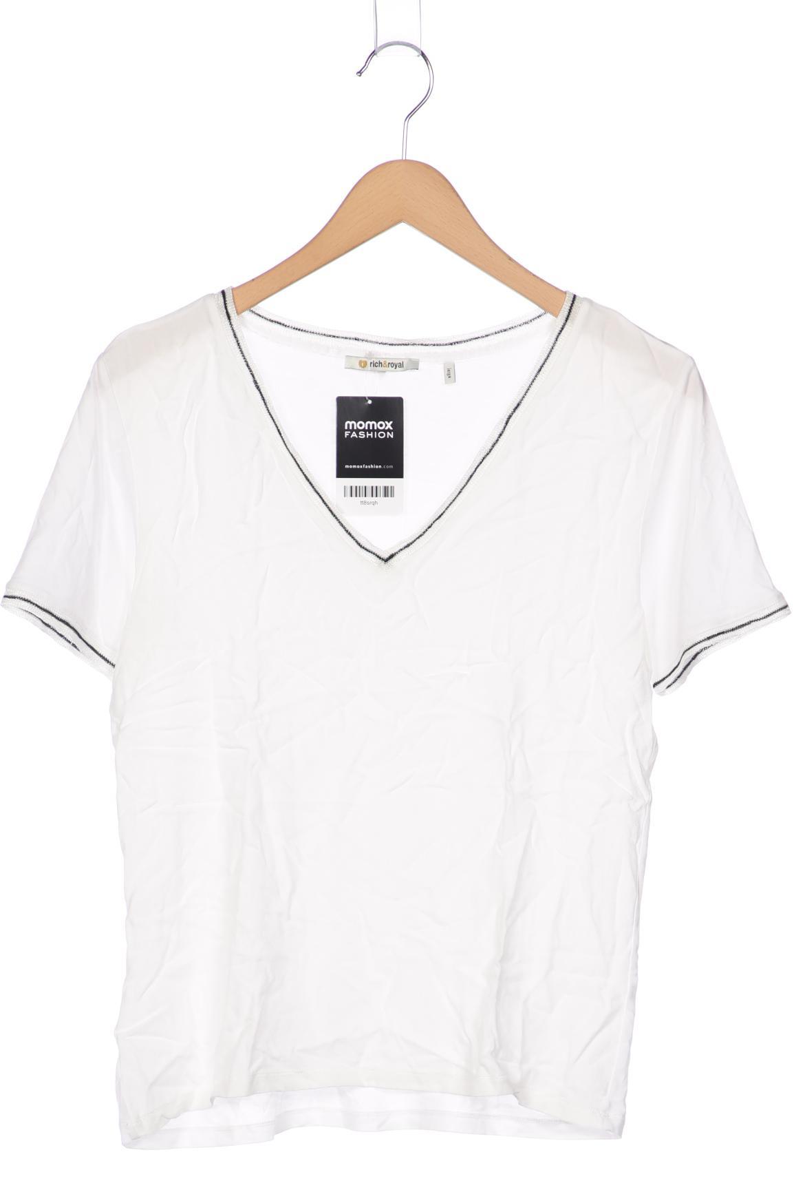 

Rich & Royal Damen T-Shirt, weiß, Gr. 42