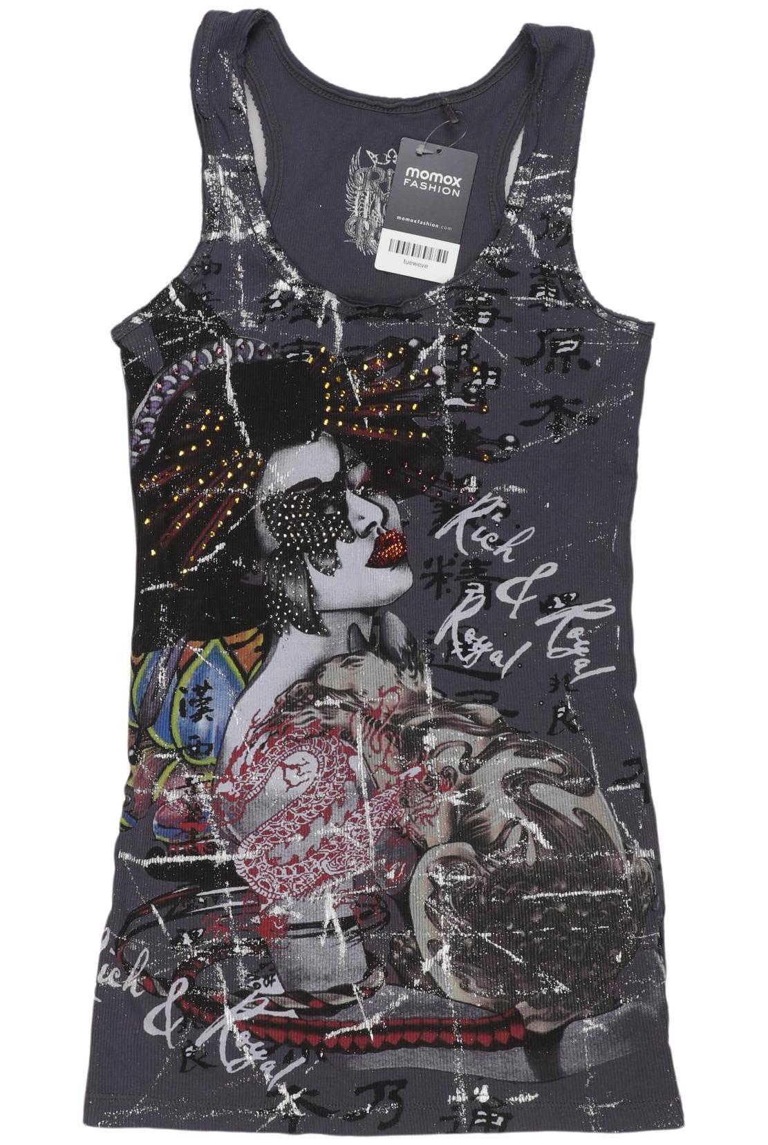 

Rich & Royal Damen Top, grau, Gr. 36