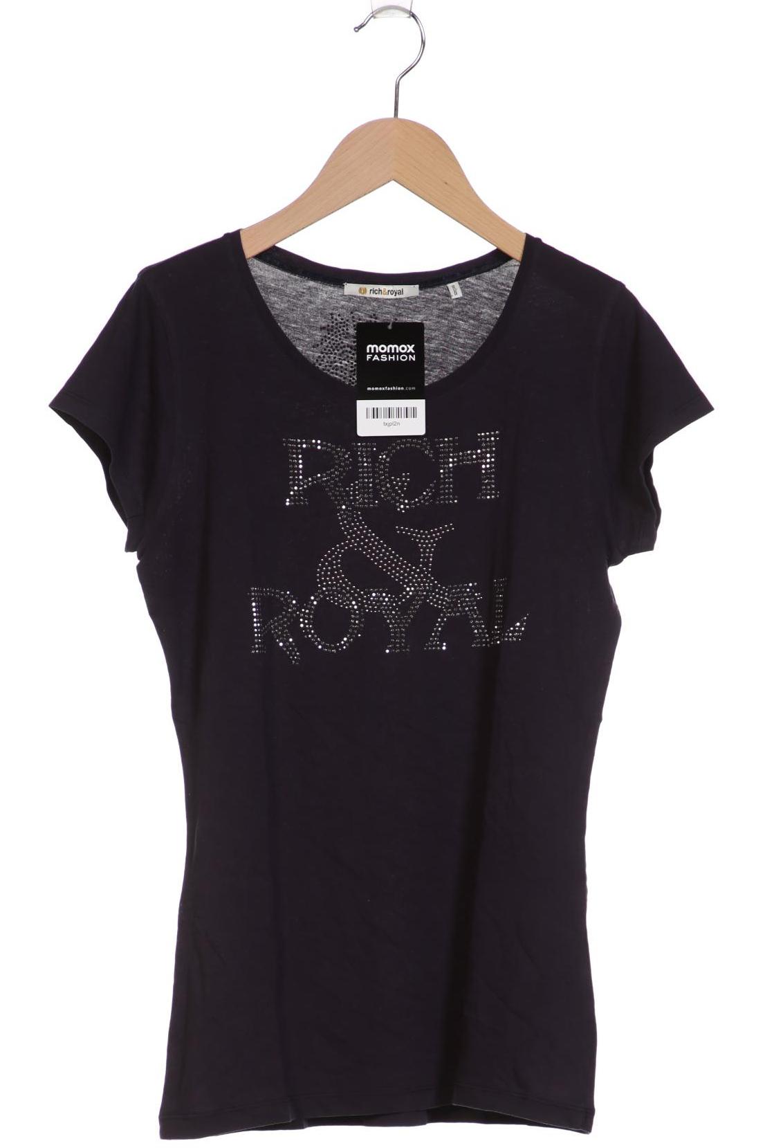 

Rich & Royal Damen T-Shirt, marineblau, Gr. 38