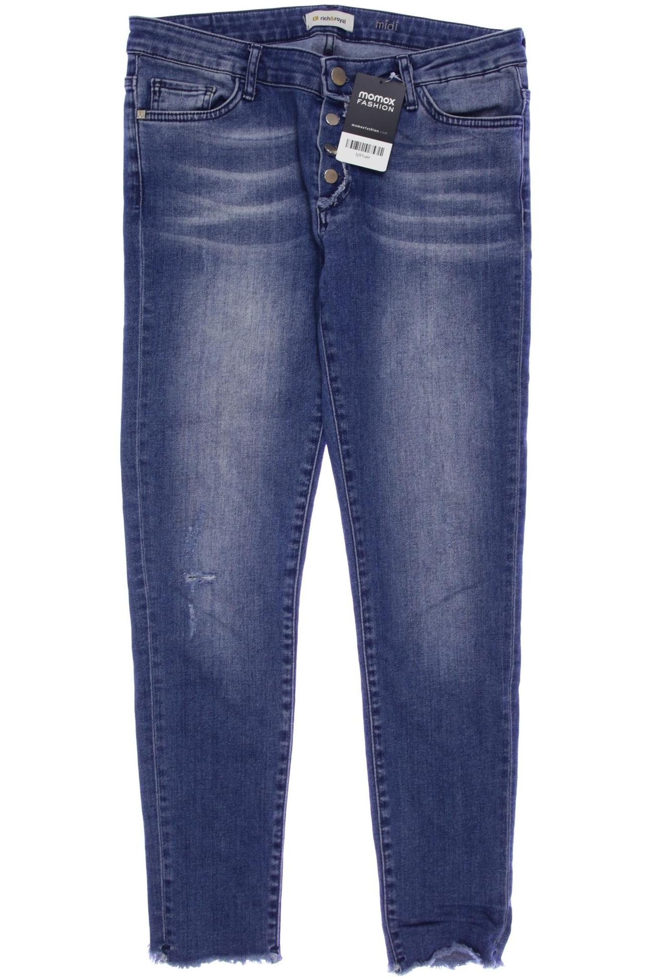 

Rich & Royal Damen Jeans, blau, Gr. 28
