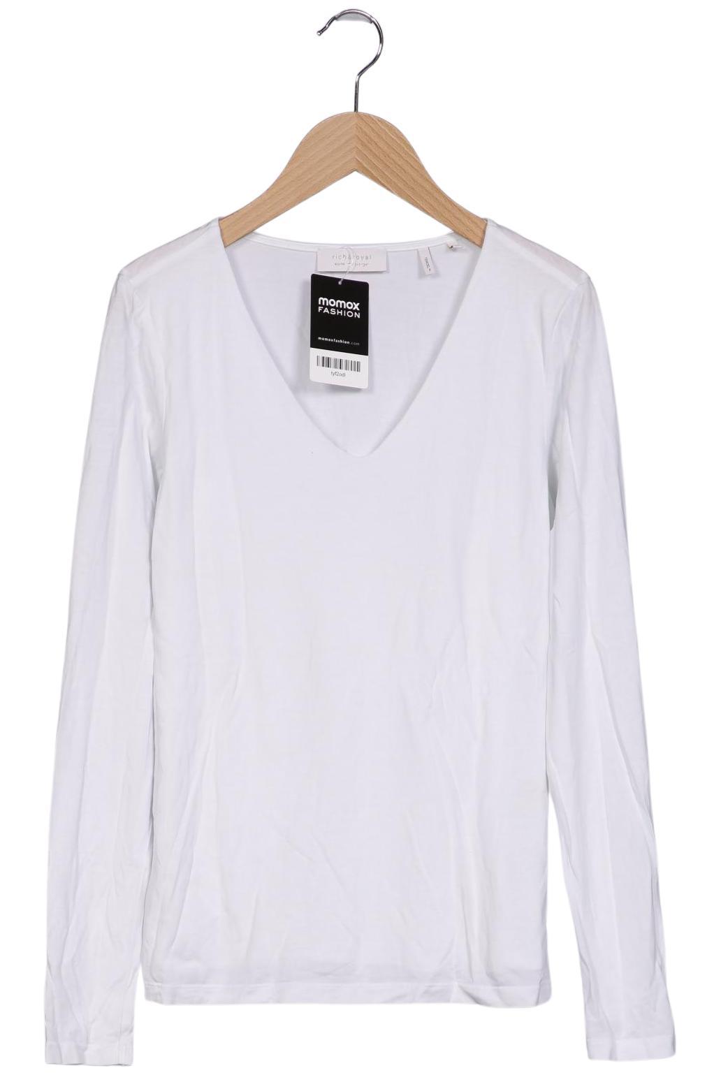 

Rich & Royal Damen Langarmshirt, weiß, Gr. 36