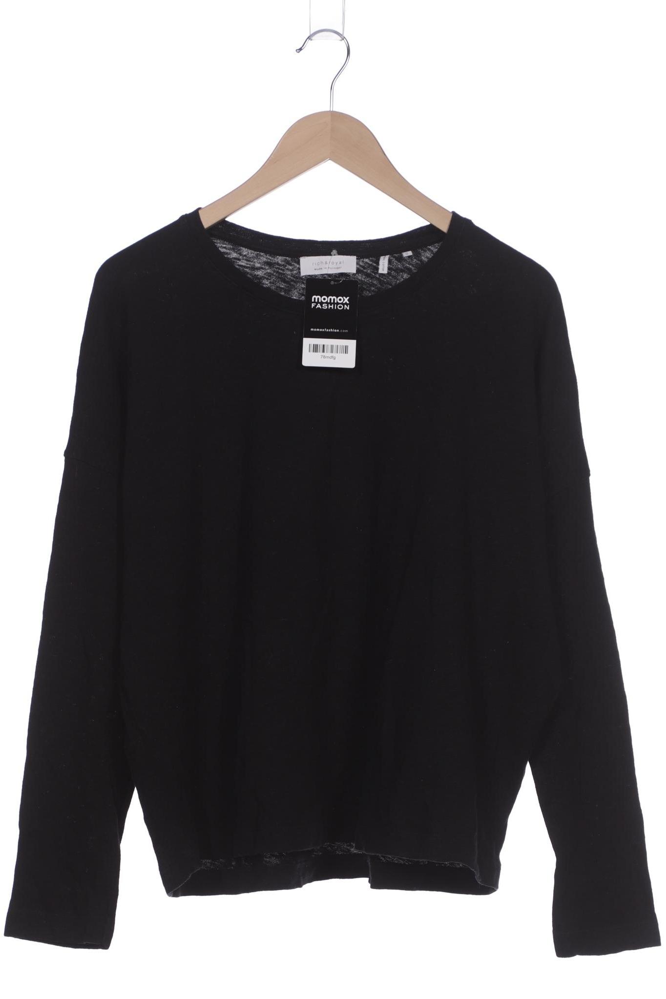 

Rich & Royal Damen Langarmshirt, schwarz, Gr. 44
