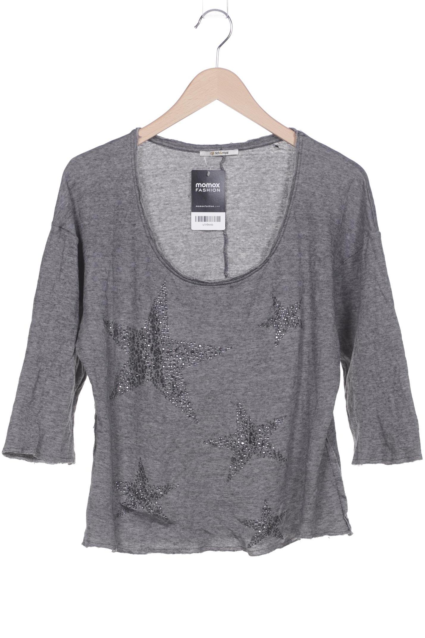 

Rich & Royal Damen Langarmshirt, grau, Gr. 42