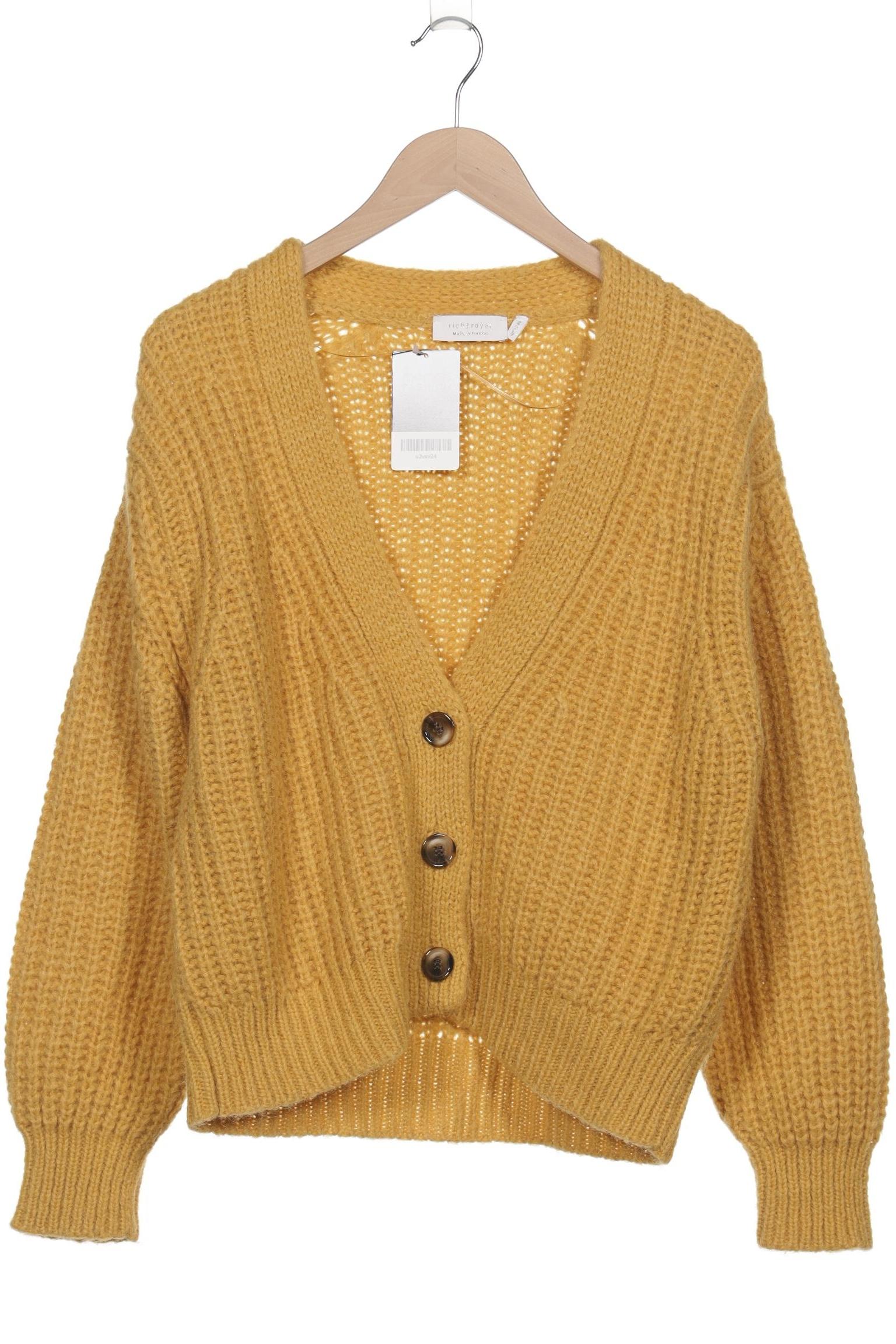 

Rich & Royal Damen Strickjacke, gelb, Gr. 38