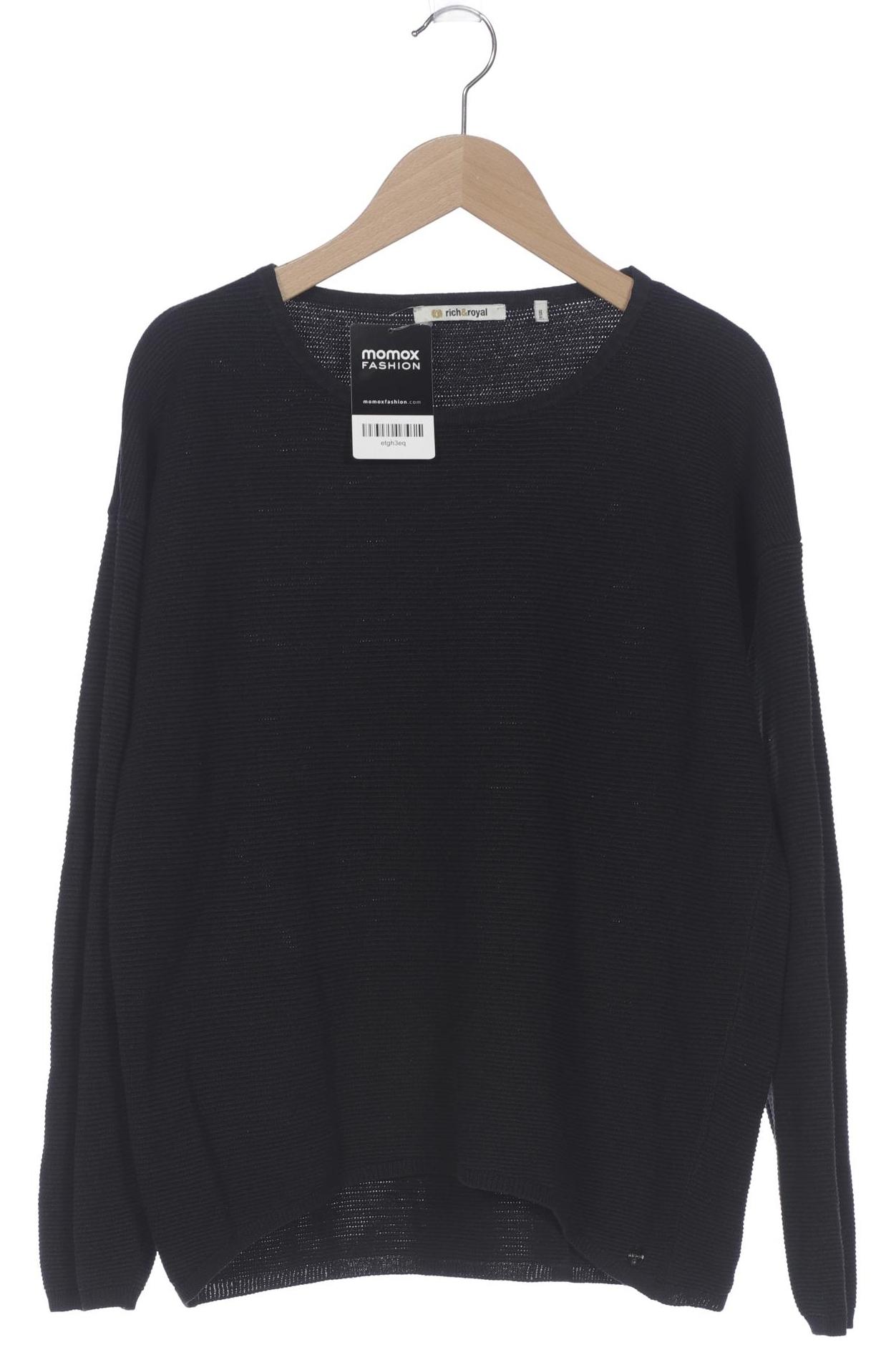 

Rich & Royal Damen Pullover, schwarz, Gr. 36