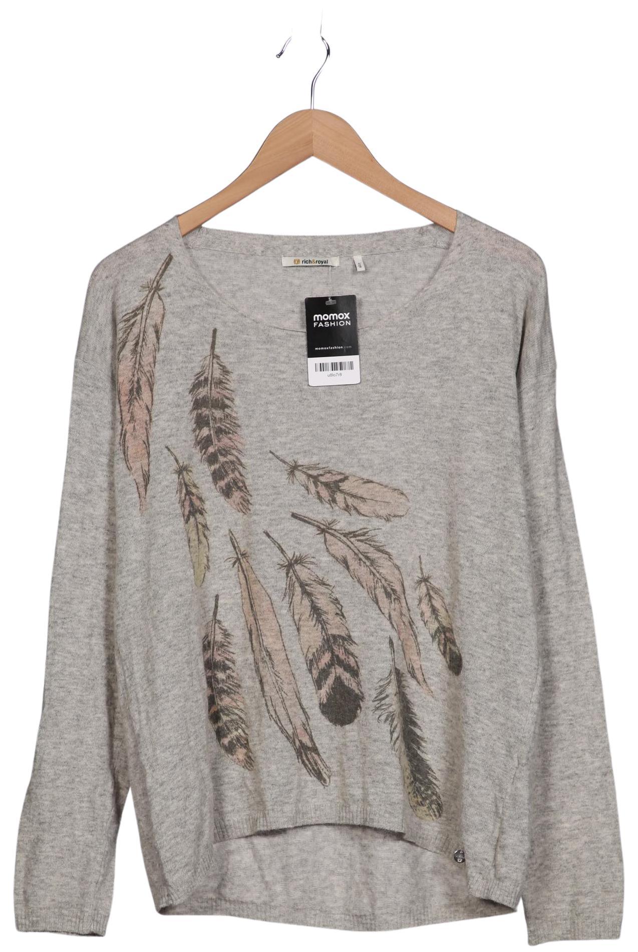 

Rich & Royal Damen Pullover, grau, Gr. 42