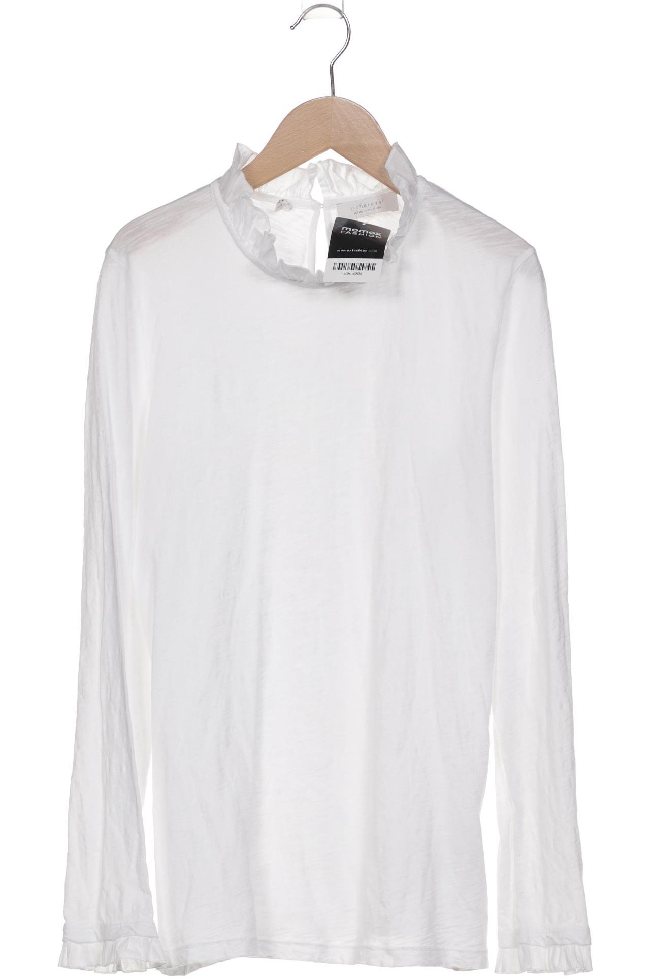 

Rich & Royal Damen Langarmshirt, weiß, Gr. 38