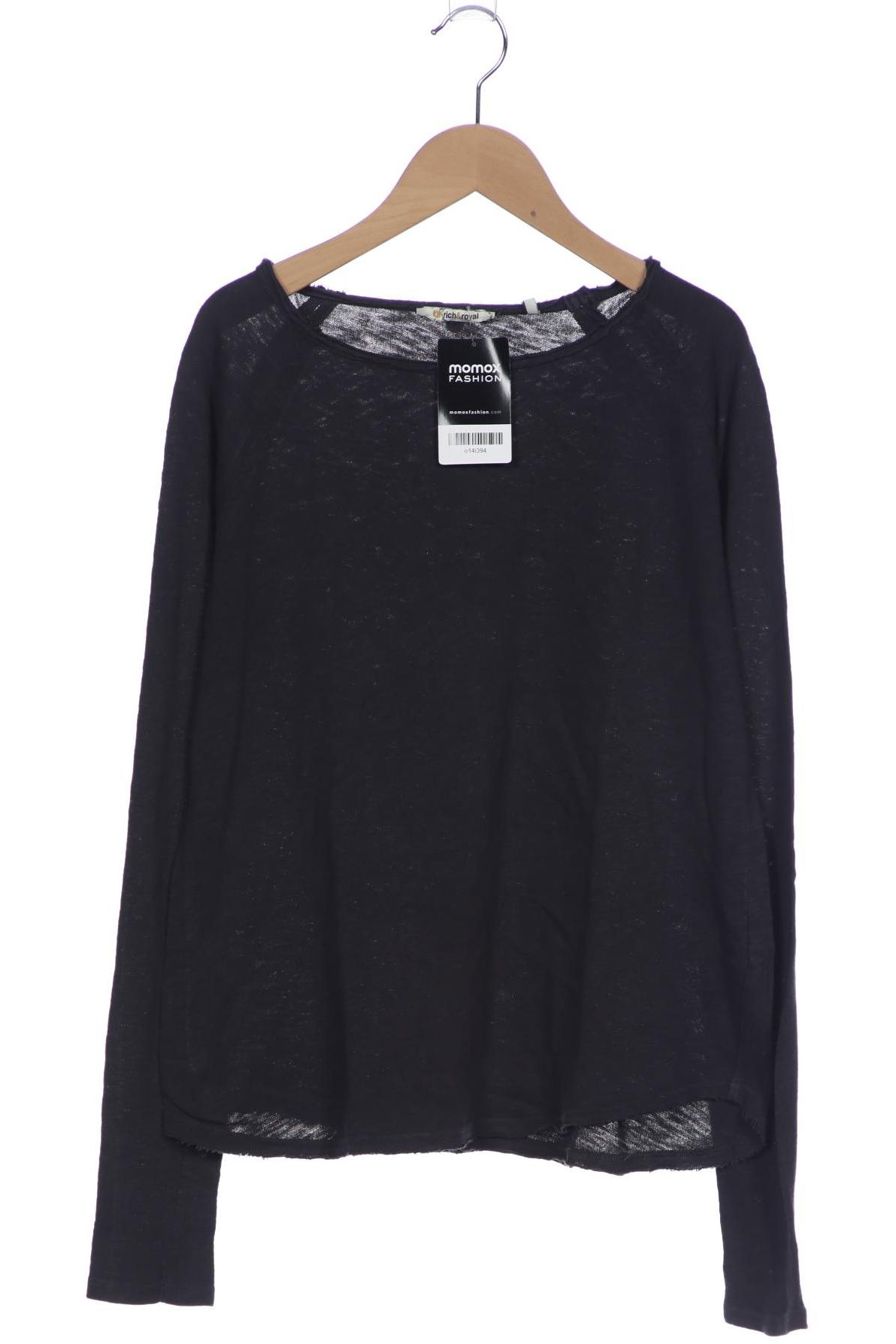 

Rich & Royal Damen Langarmshirt, grau, Gr. 36