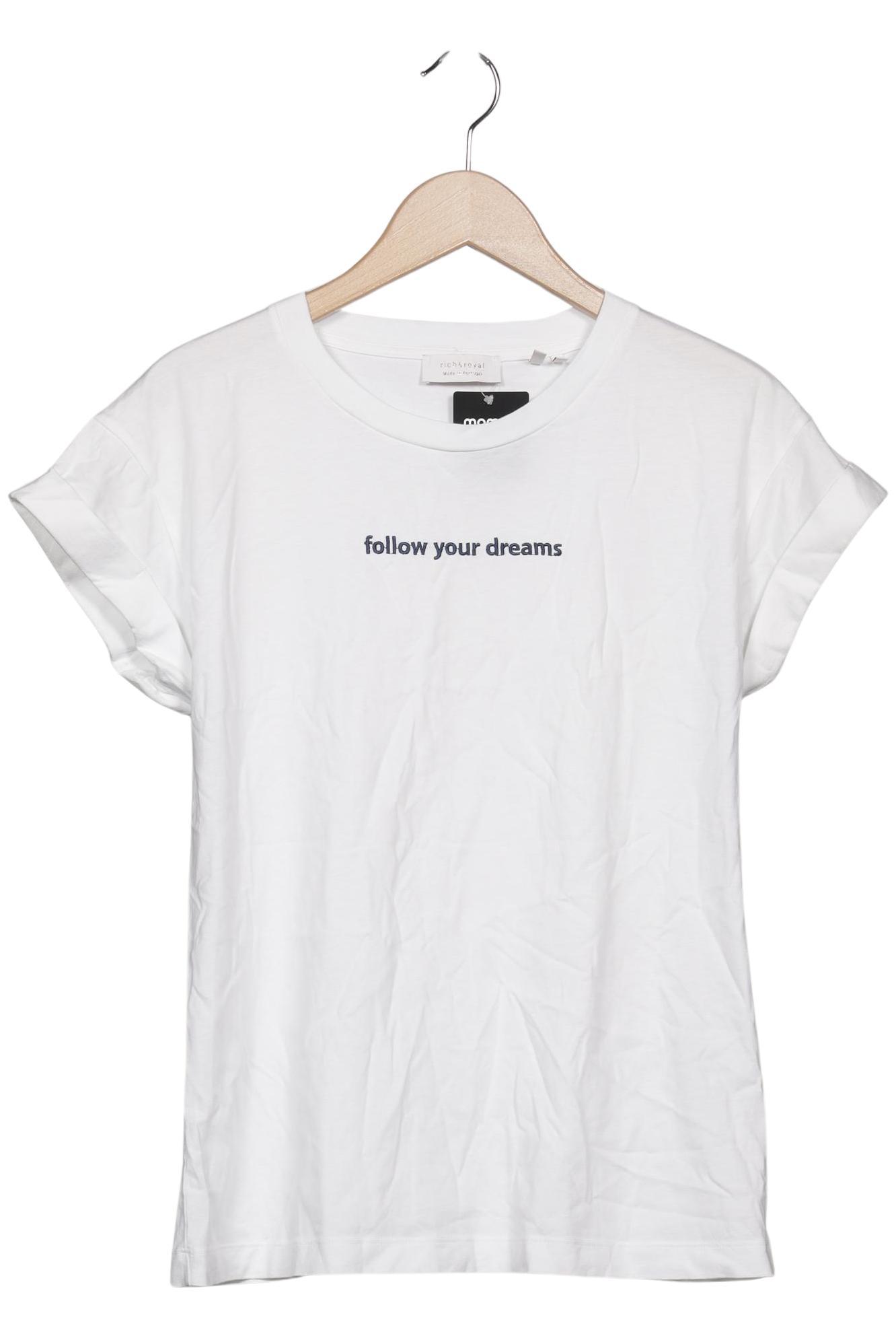 

Rich & Royal Damen T-Shirt, weiß, Gr. 36