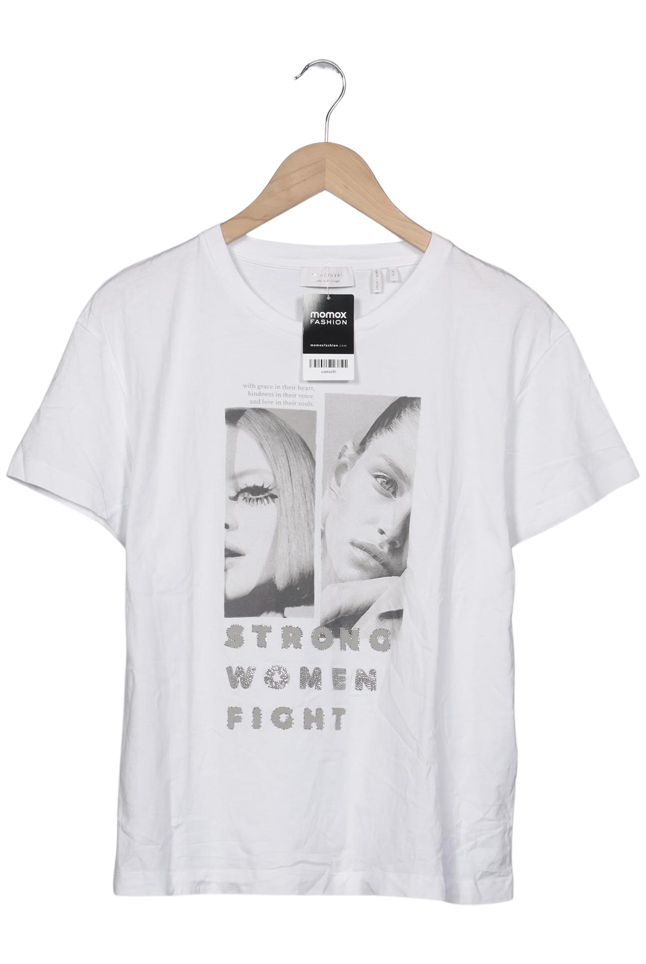 

Rich & Royal Damen T-Shirt, weiß, Gr. 42