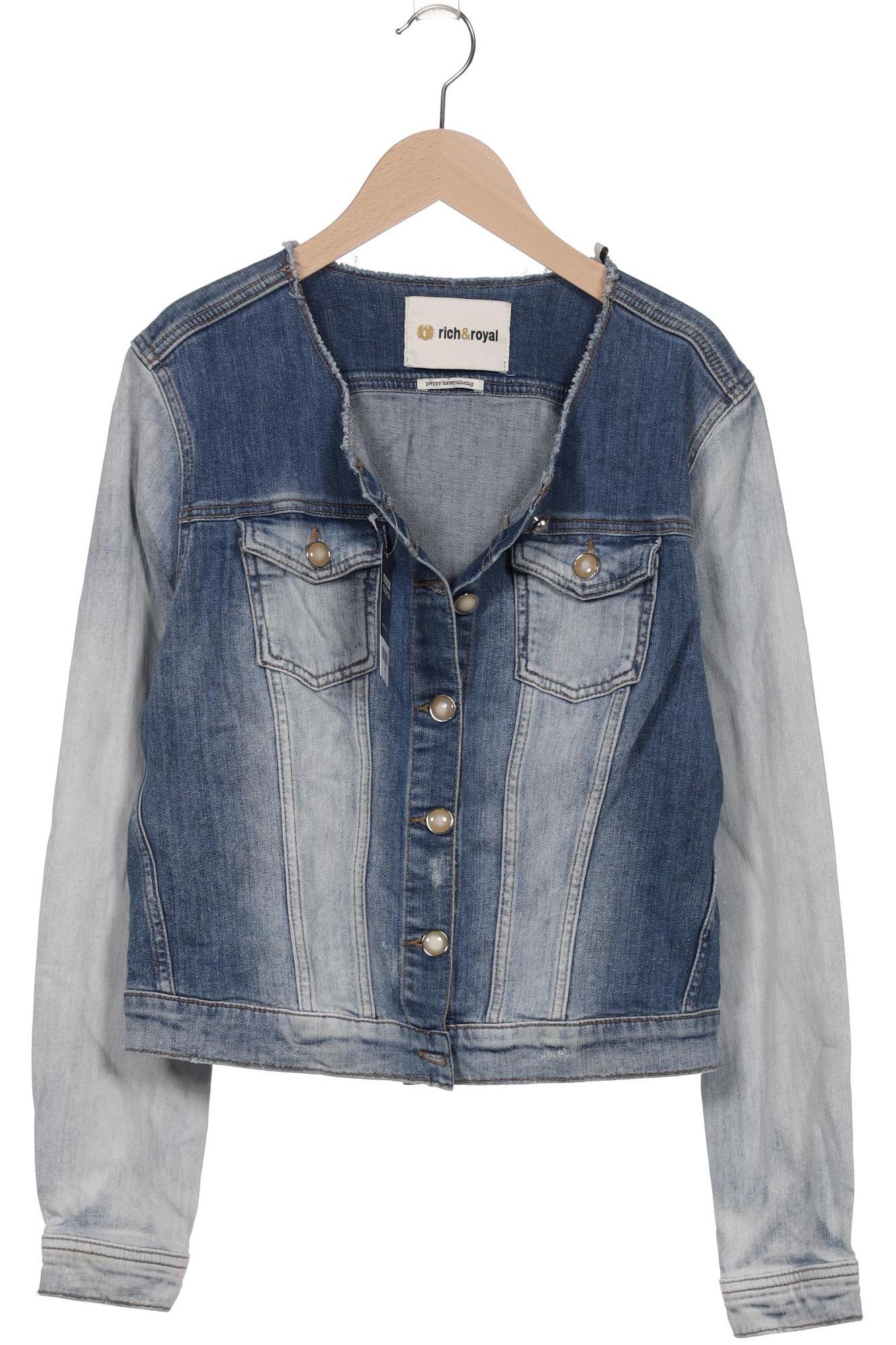 

Rich & Royal Damen Jacke, blau, Gr. 42