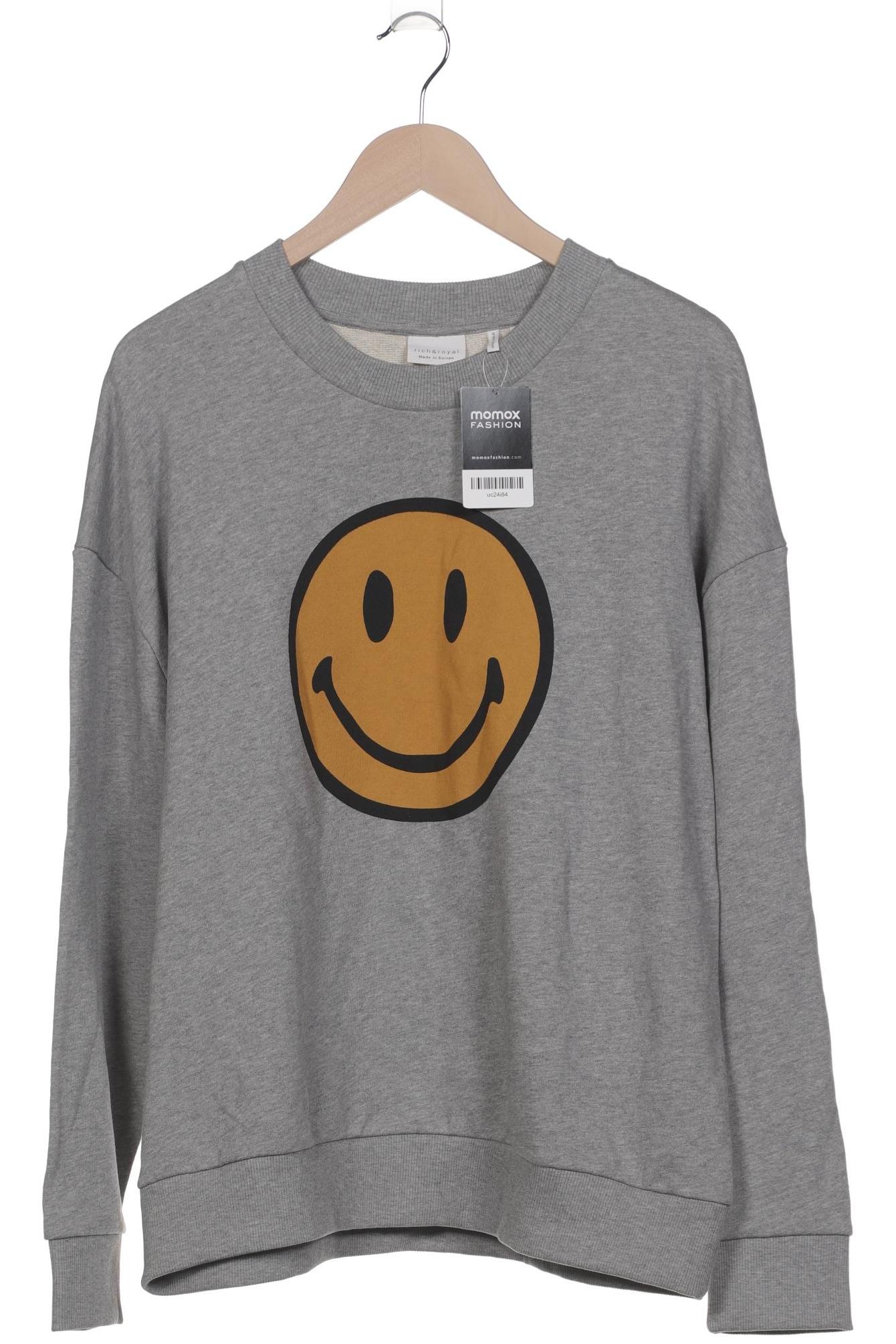 

Rich & Royal Damen Sweatshirt, grau, Gr. 42