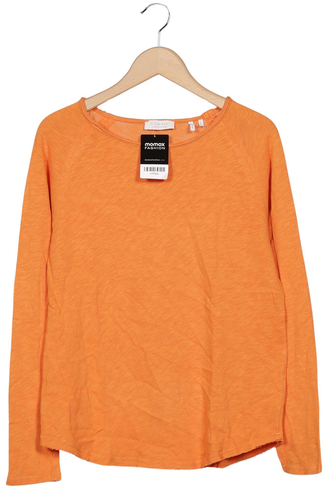 

Rich & Royal Damen Langarmshirt, orange, Gr. 38