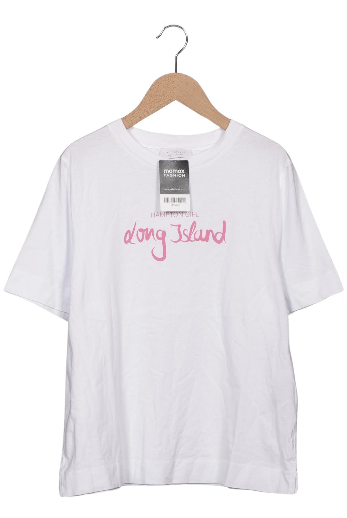 

Rich & Royal Damen T-Shirt, weiß, Gr. 42