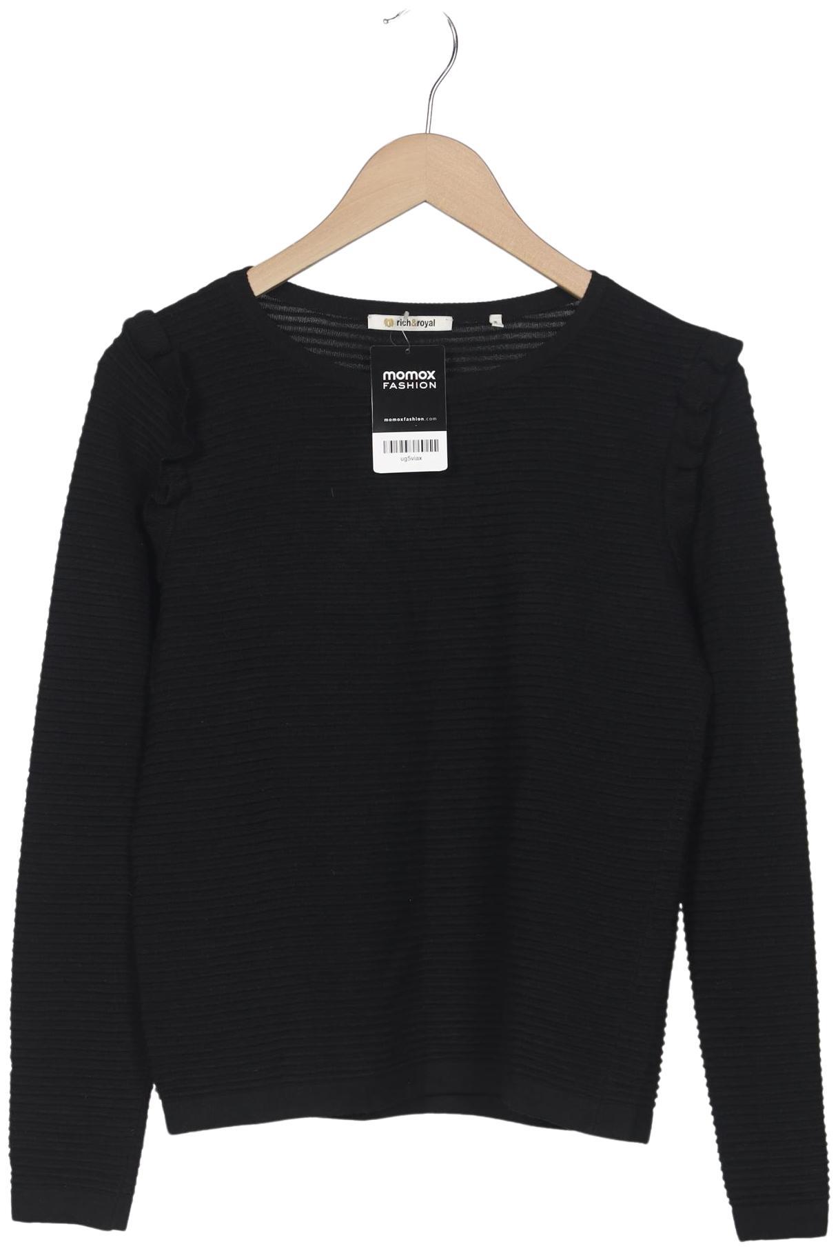 

Rich & Royal Damen Pullover, schwarz, Gr. 36